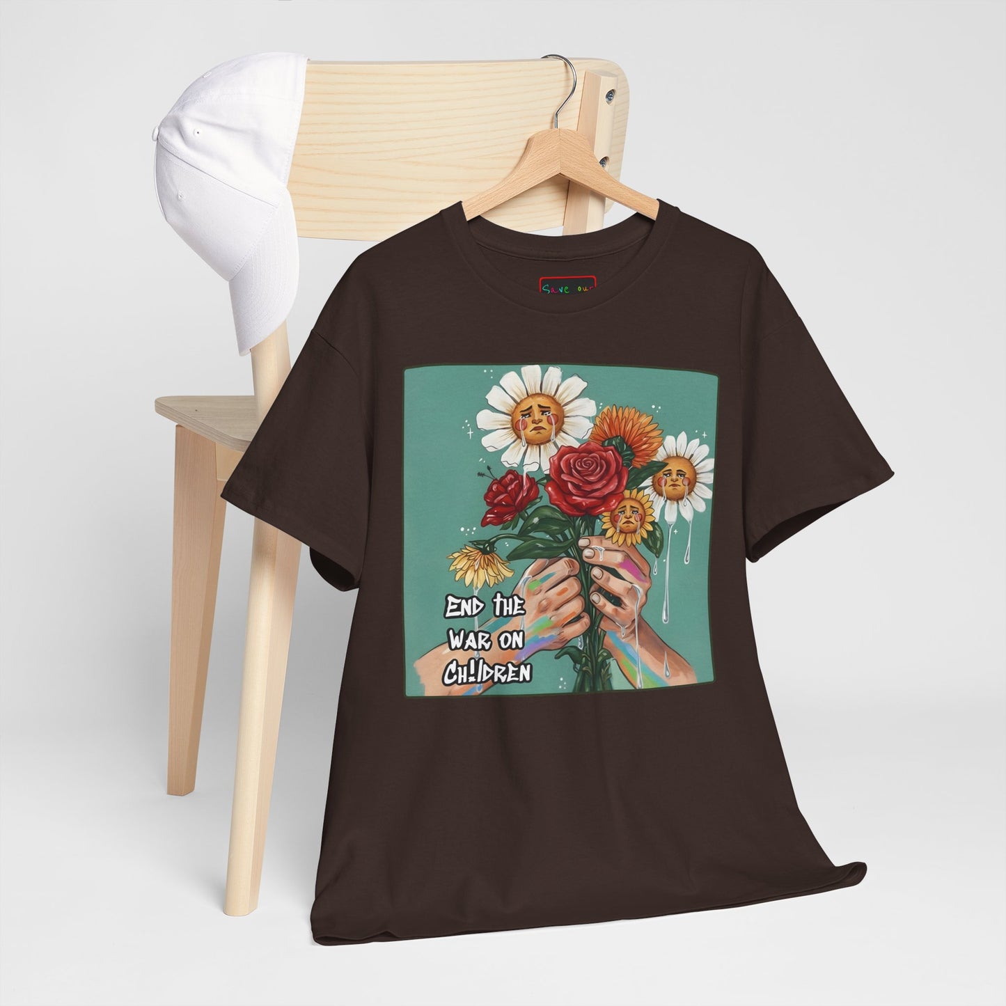 Faithful Flowers SOC Heavy Cotton Tee