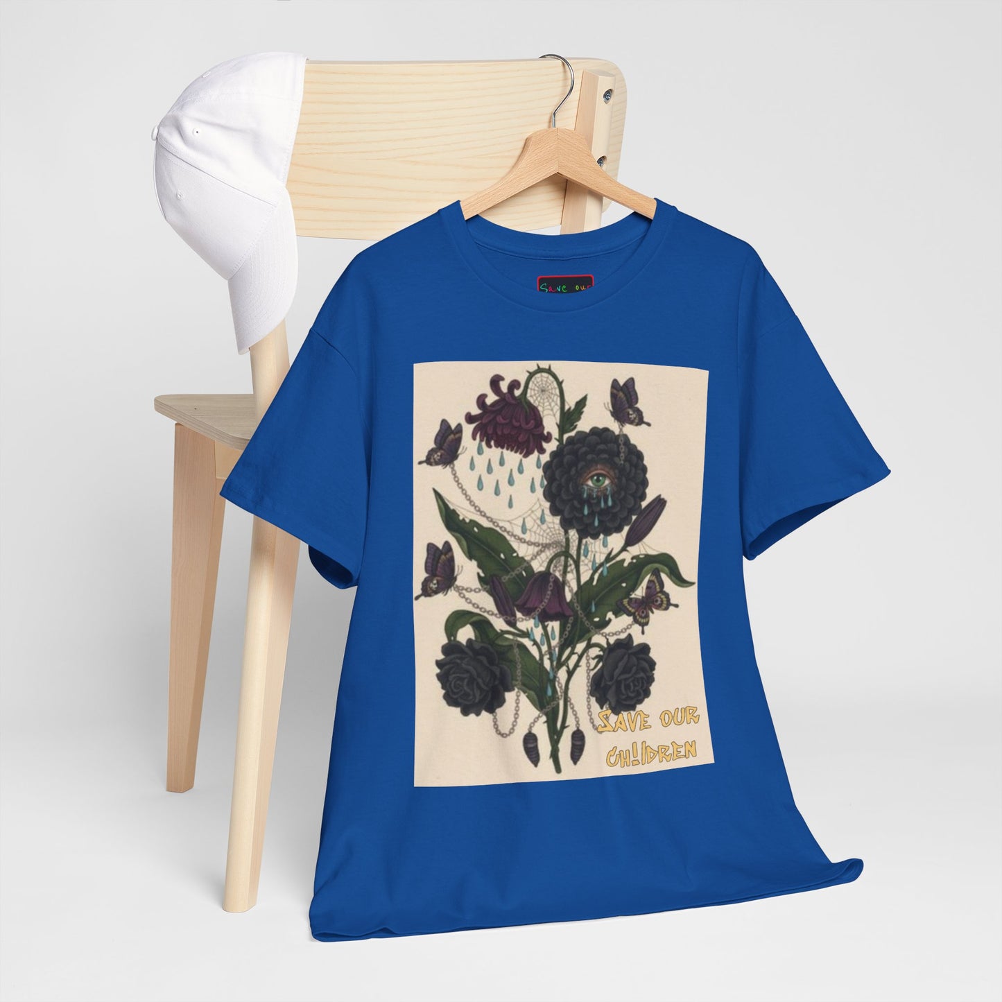 Faithful Flowers III SOC Heavy Cotton Tee