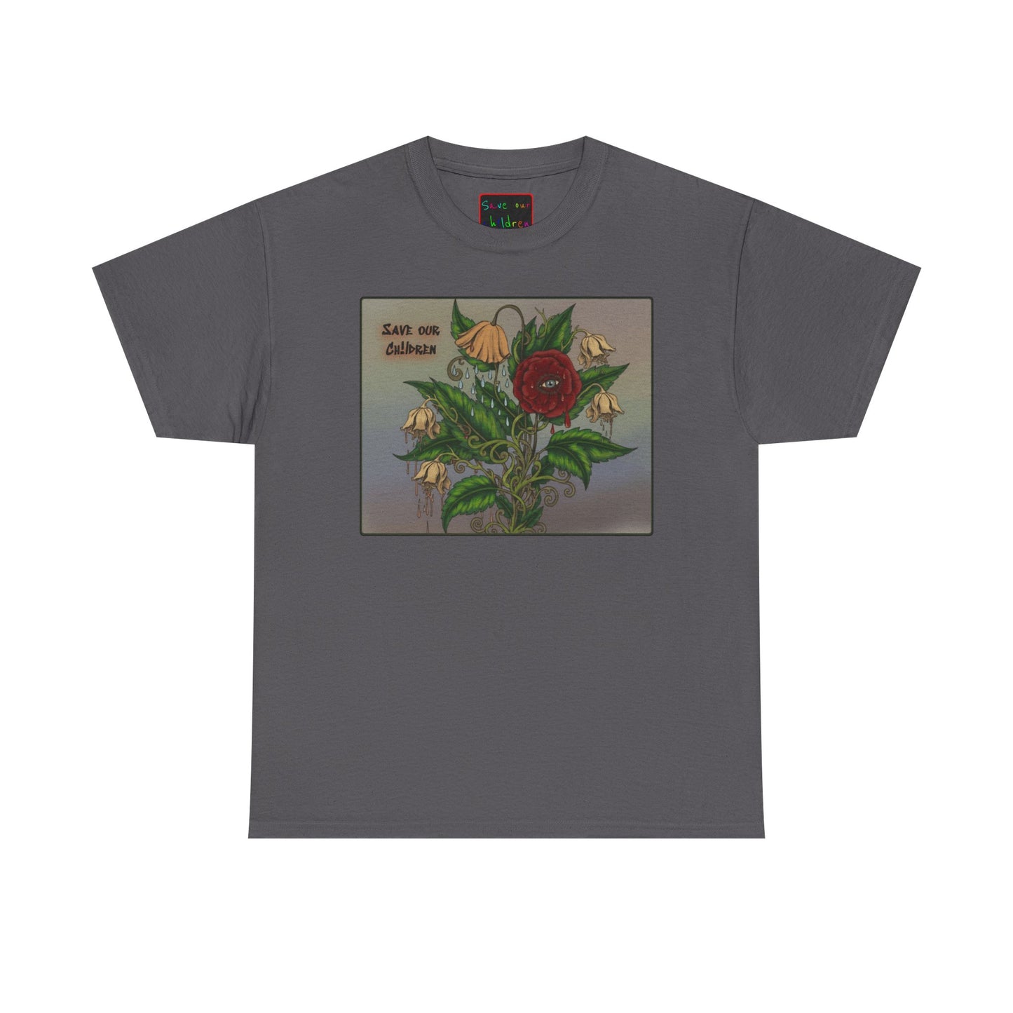 Faithful Flowers IV SOC Heavy Cotton Tee