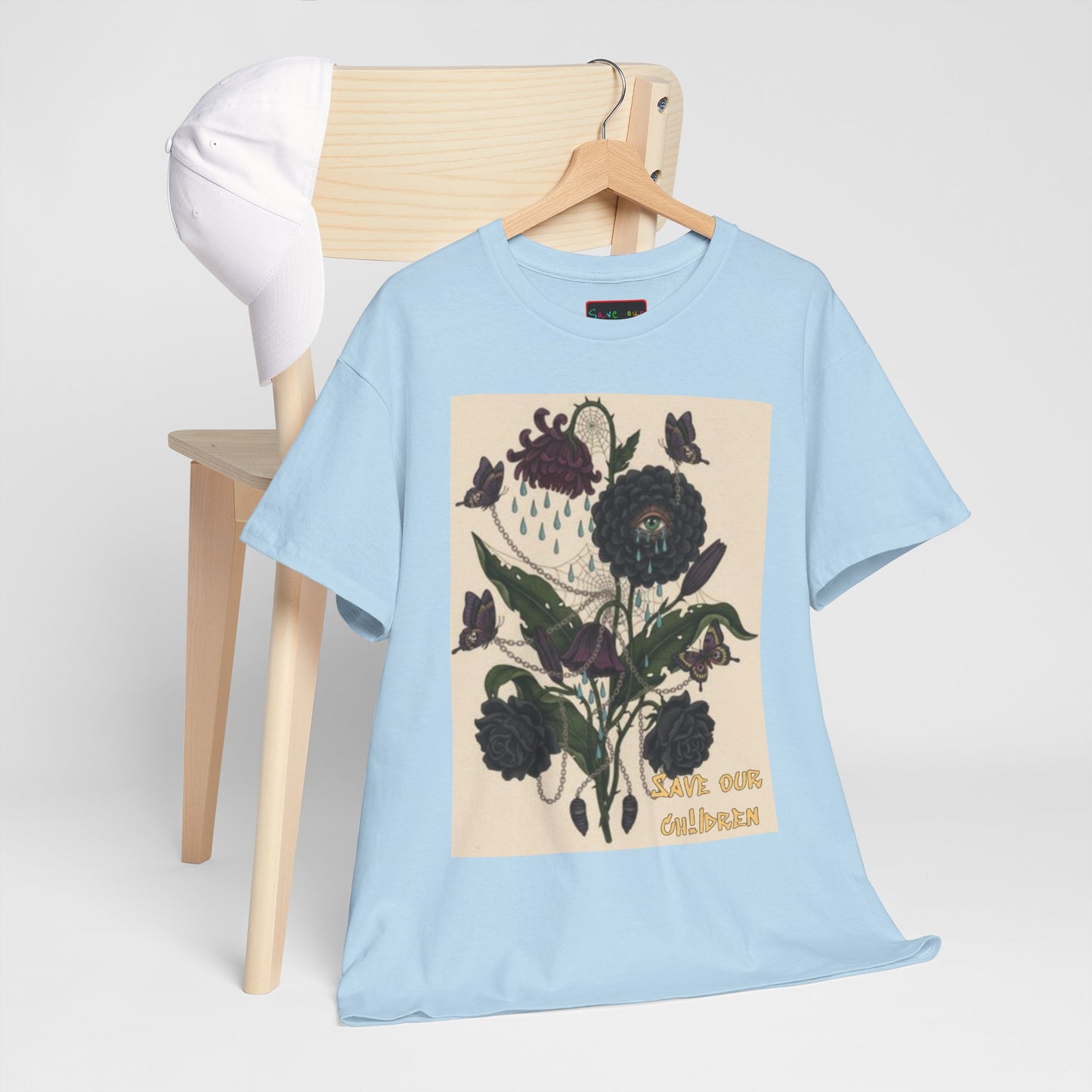 Faithful Flowers III SOC Heavy Cotton Tee
