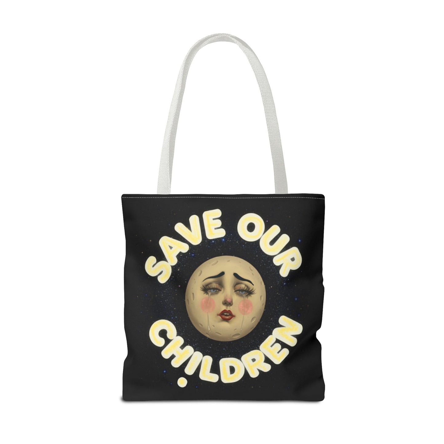 Madam Moon Canvas Tote Bag