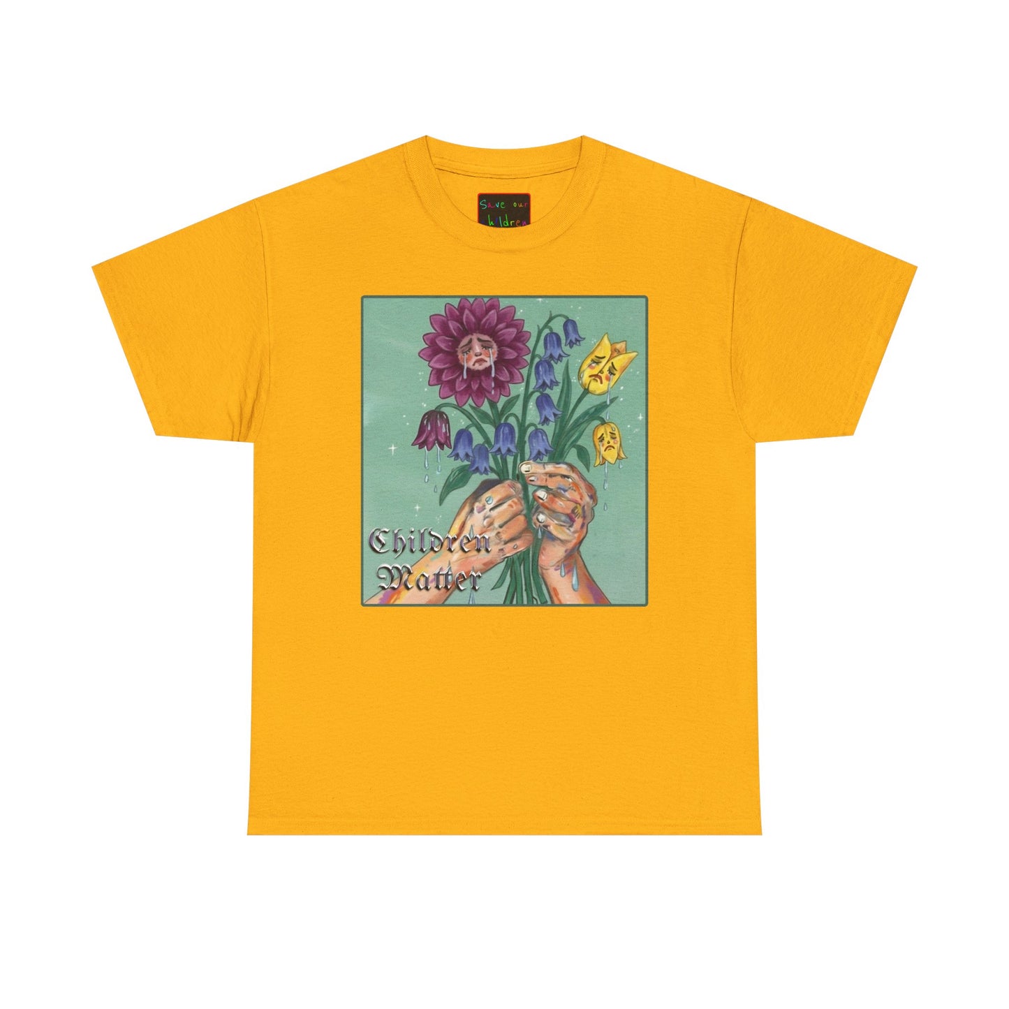 Faithful Flowers V SOC Heavy Cotton Tee