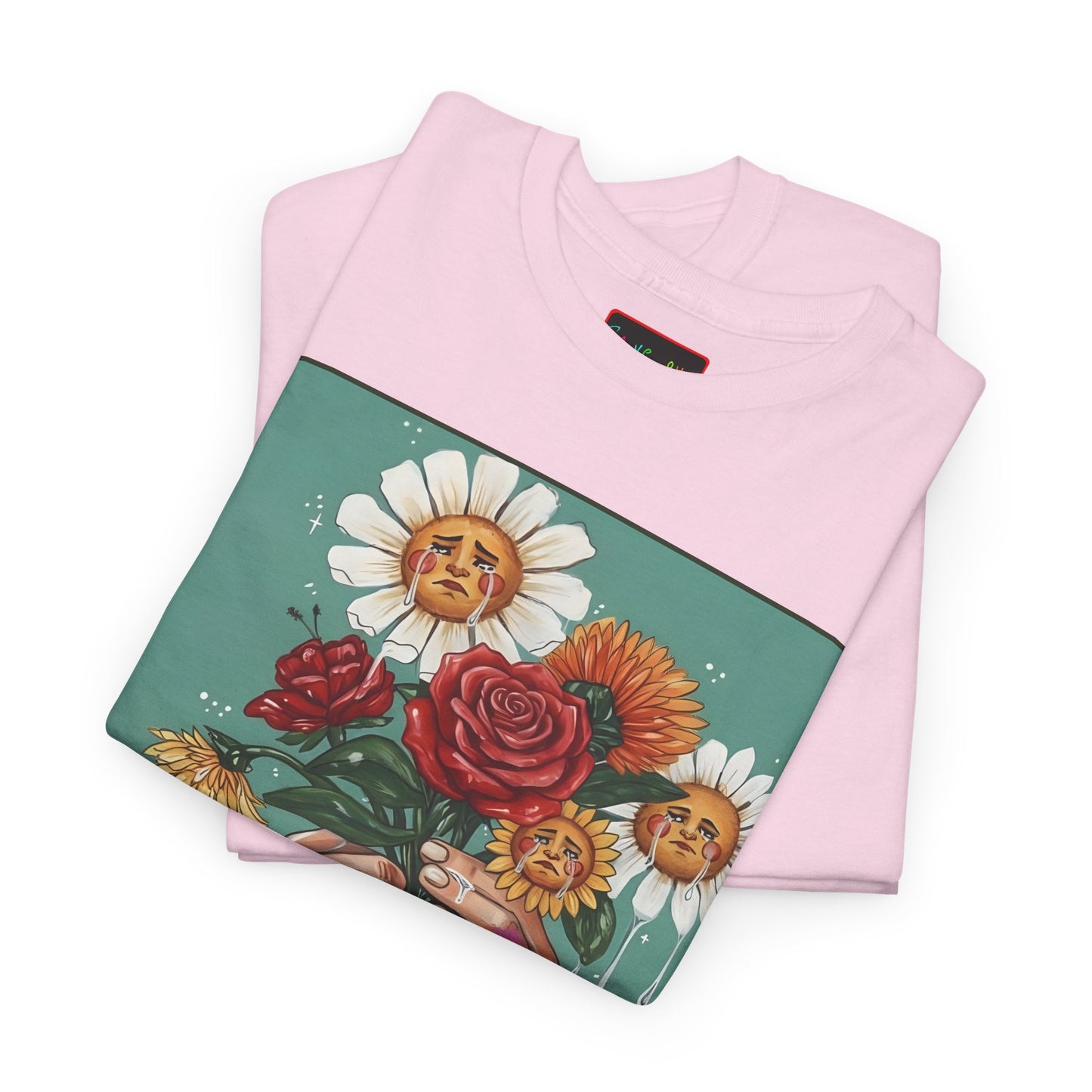 Faithful Flowers SOC Heavy Cotton Tee