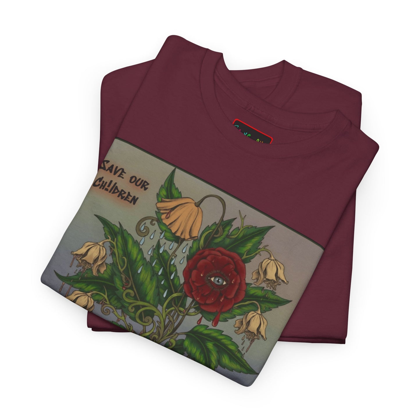 Faithful Flowers IV SOC Heavy Cotton Tee