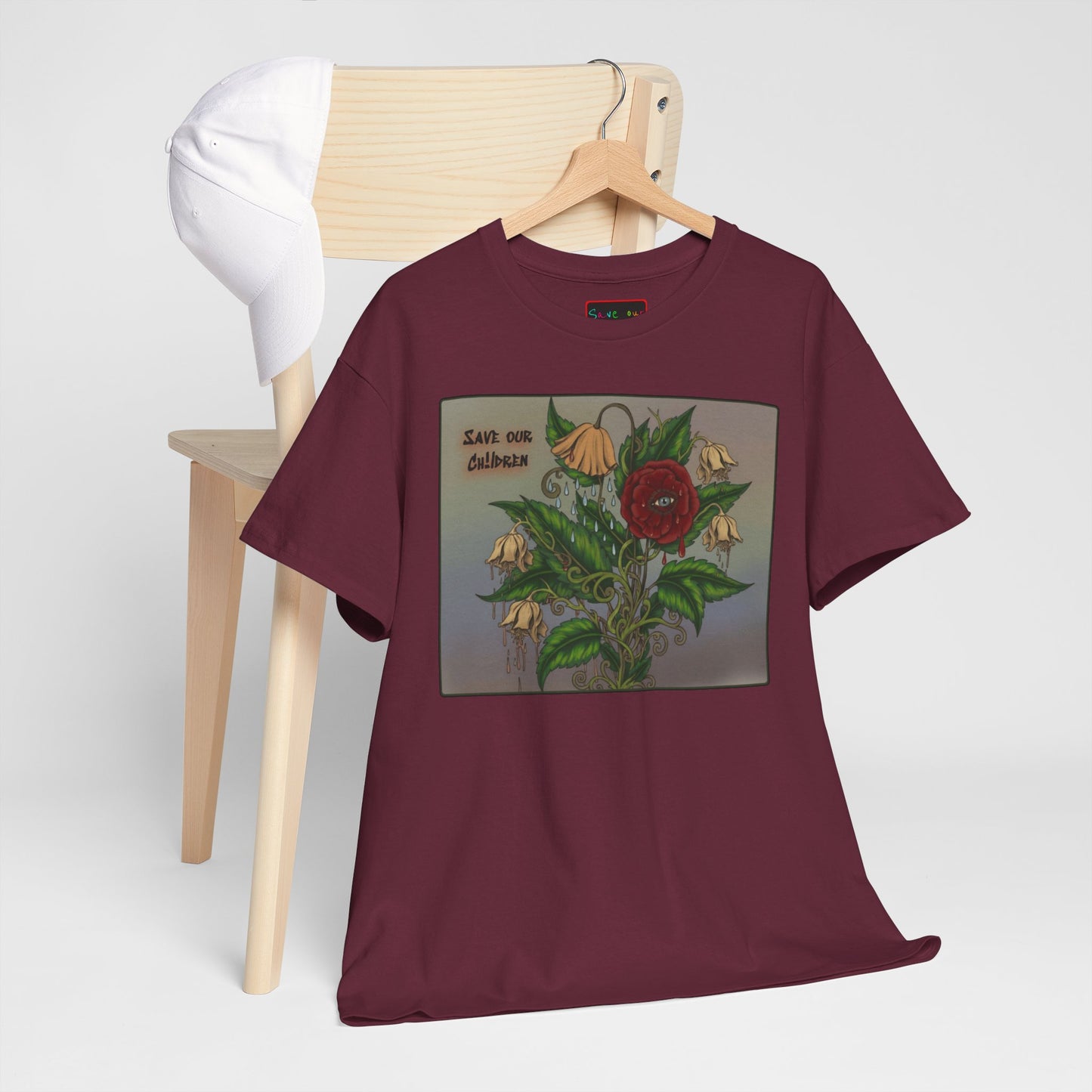 Faithful Flowers IV SOC Heavy Cotton Tee