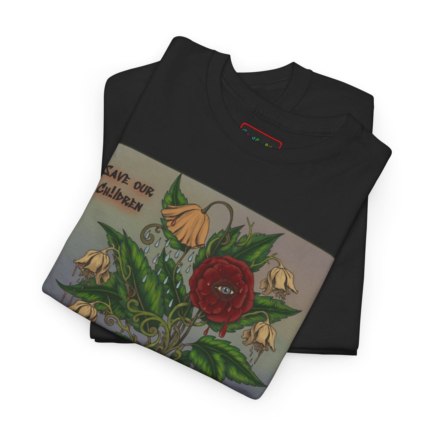 Faithful Flowers IV SOC Heavy Cotton Tee