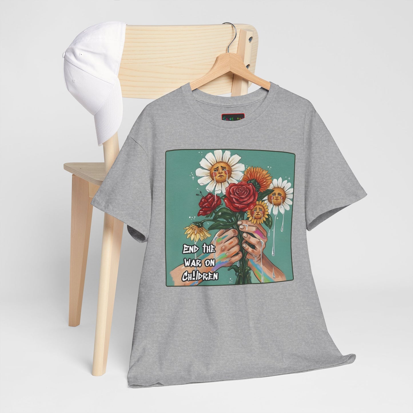 Faithful Flowers SOC Heavy Cotton Tee
