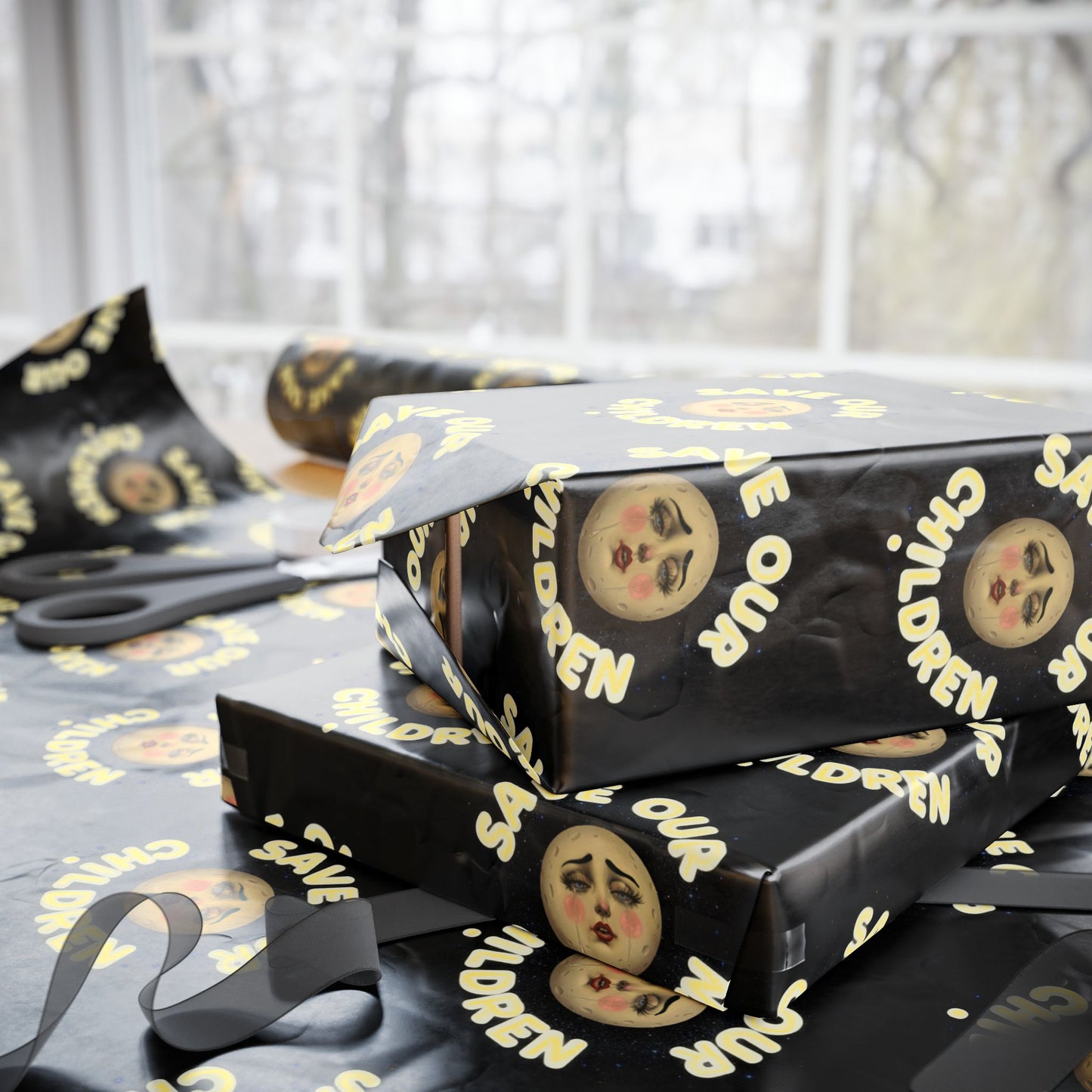Madam Moon Giftwrap Paper