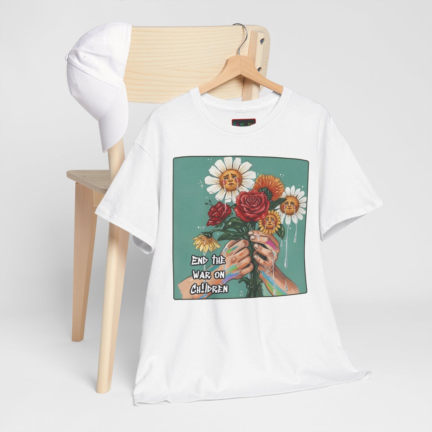 Faithful Flowers SOC Heavy Cotton Tee