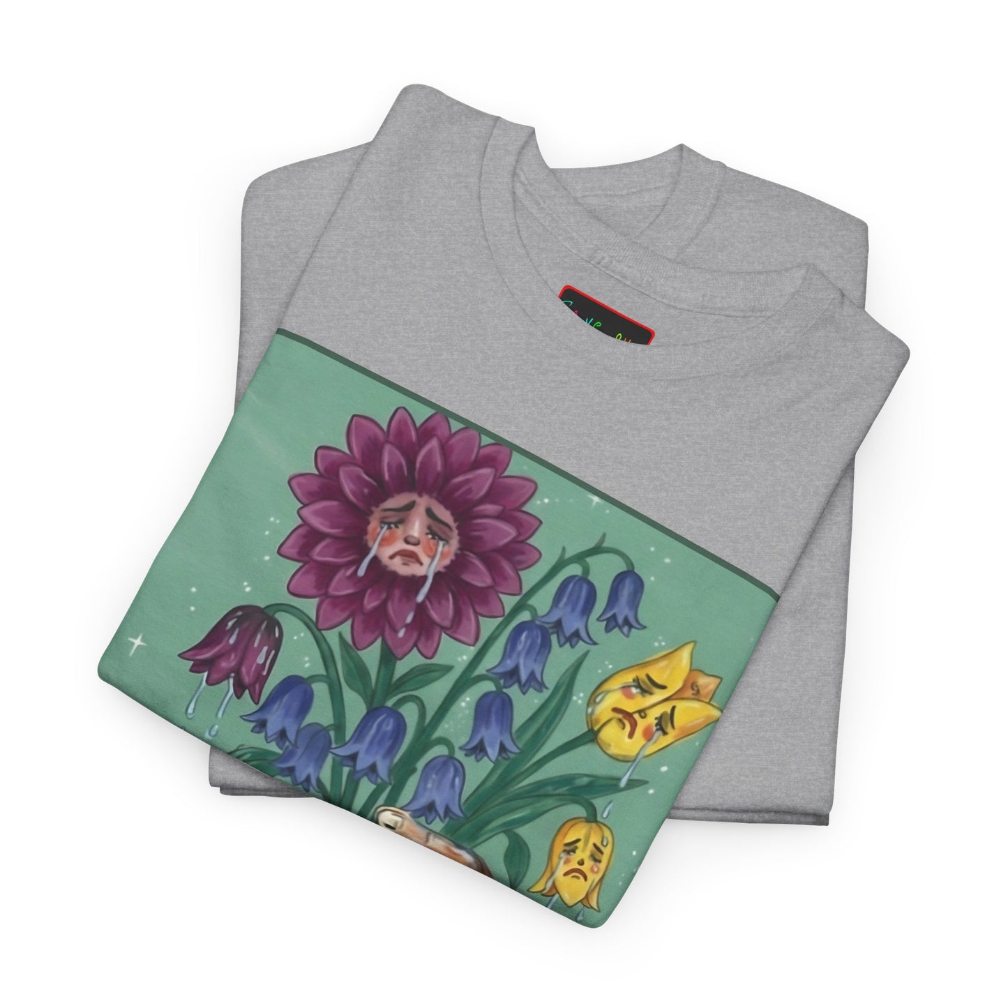Faithful Flowers V SOC Heavy Cotton Tee