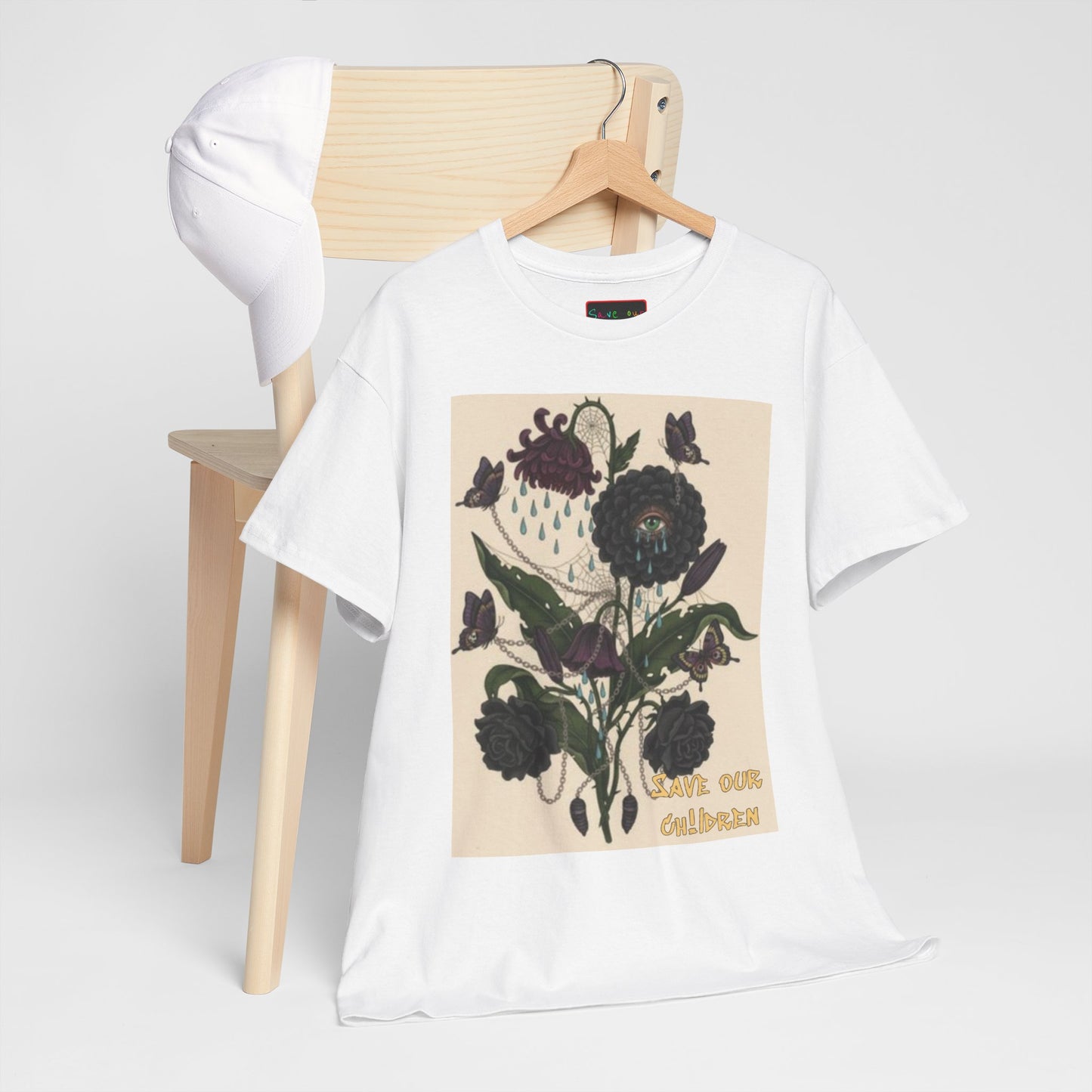 Faithful Flowers III SOC Heavy Cotton Tee