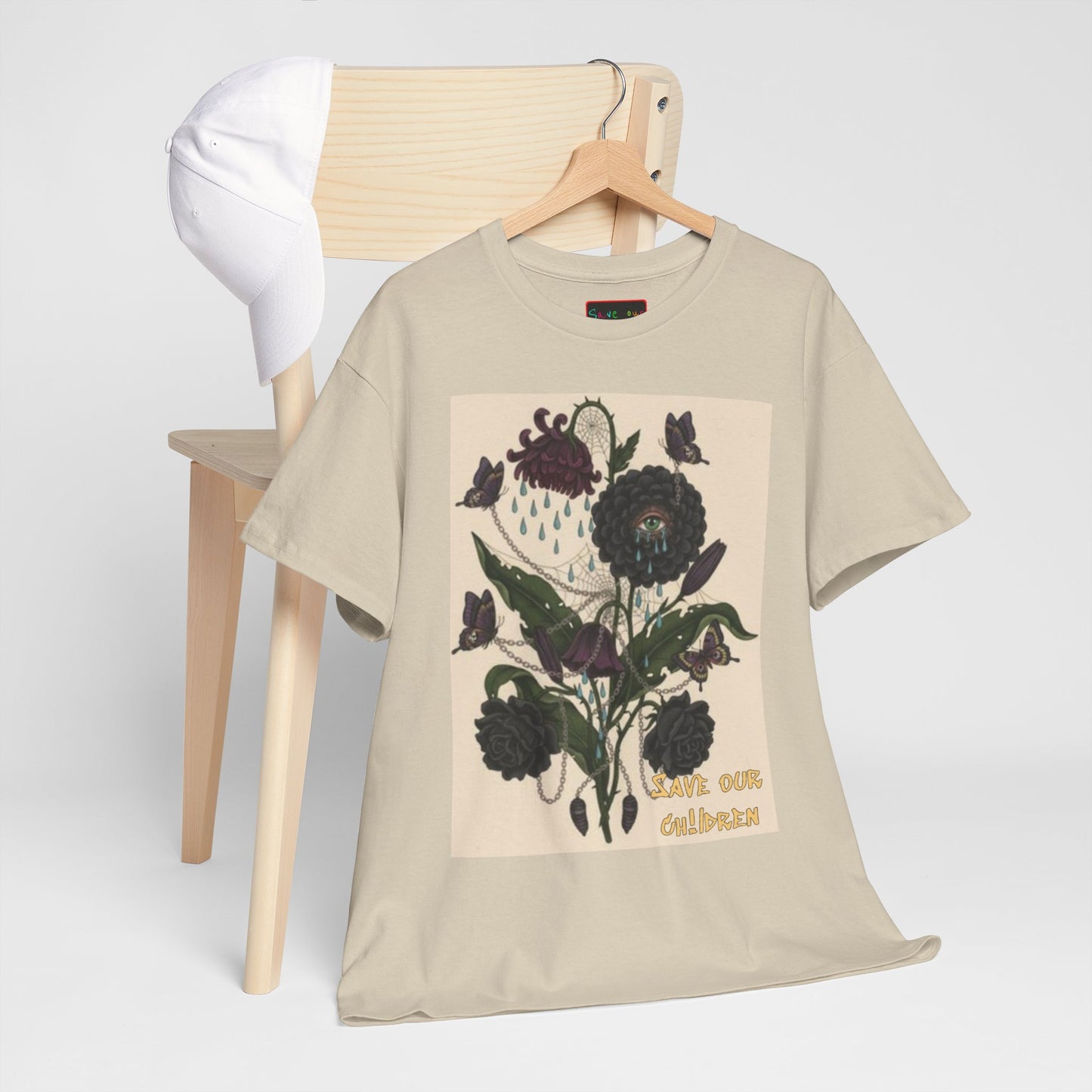 Faithful Flowers III SOC Heavy Cotton Tee