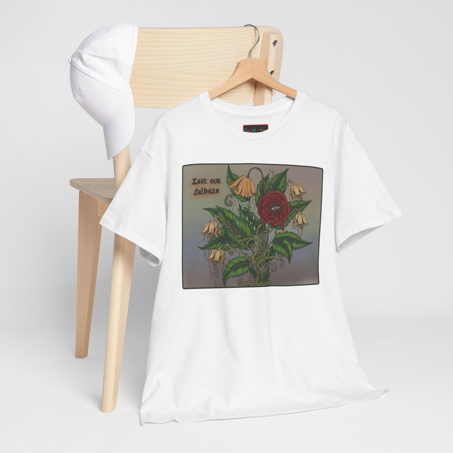 Faithful Flowers IV SOC Heavy Cotton Tee