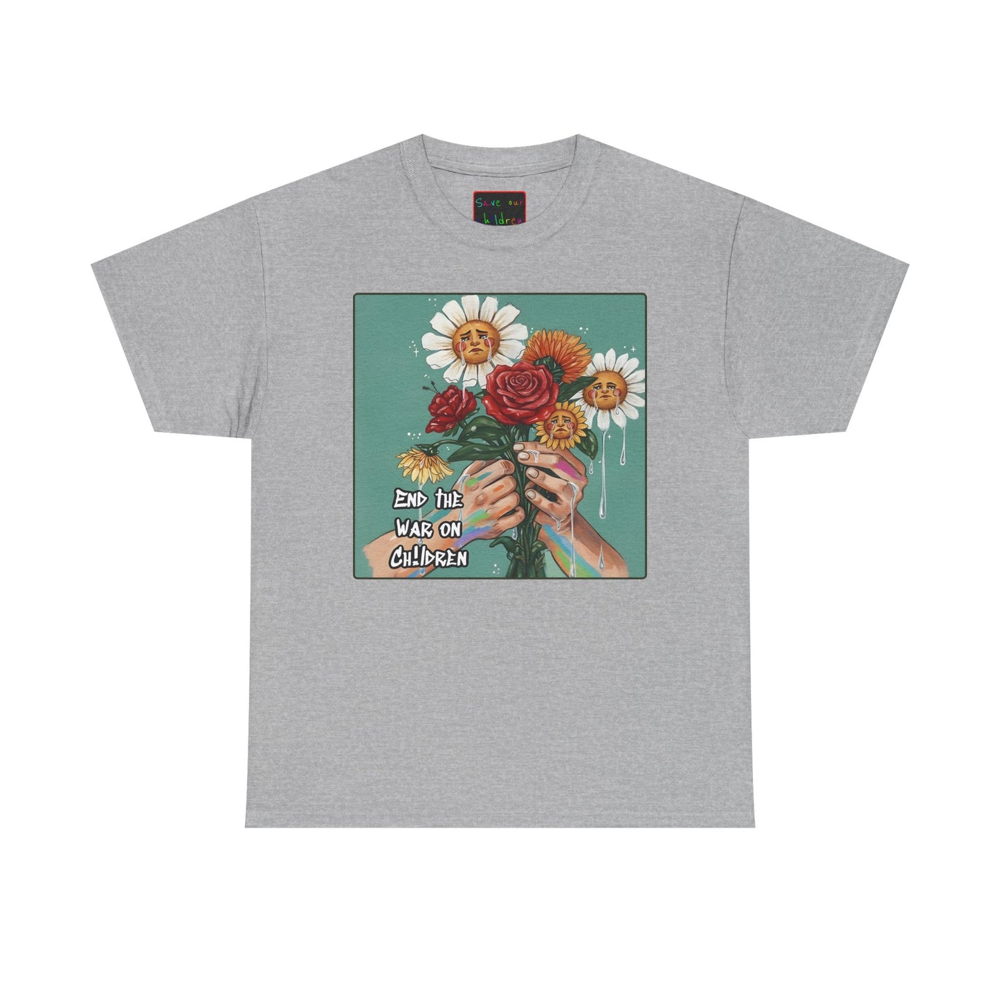 Faithful Flowers SOC Heavy Cotton Tee