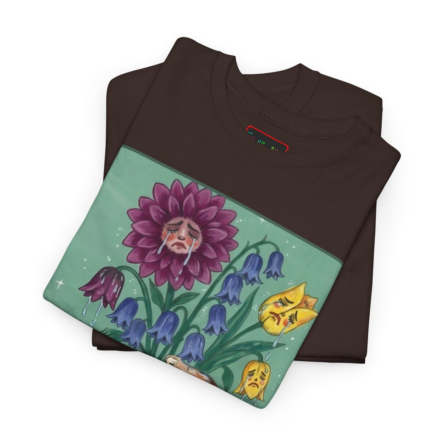 Faithful Flowers V SOC Heavy Cotton Tee