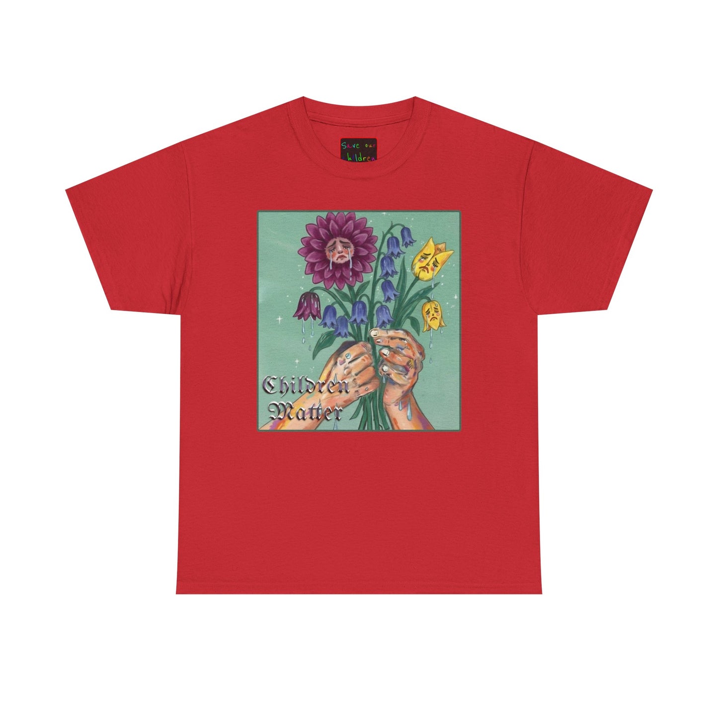 Faithful Flowers V SOC Heavy Cotton Tee