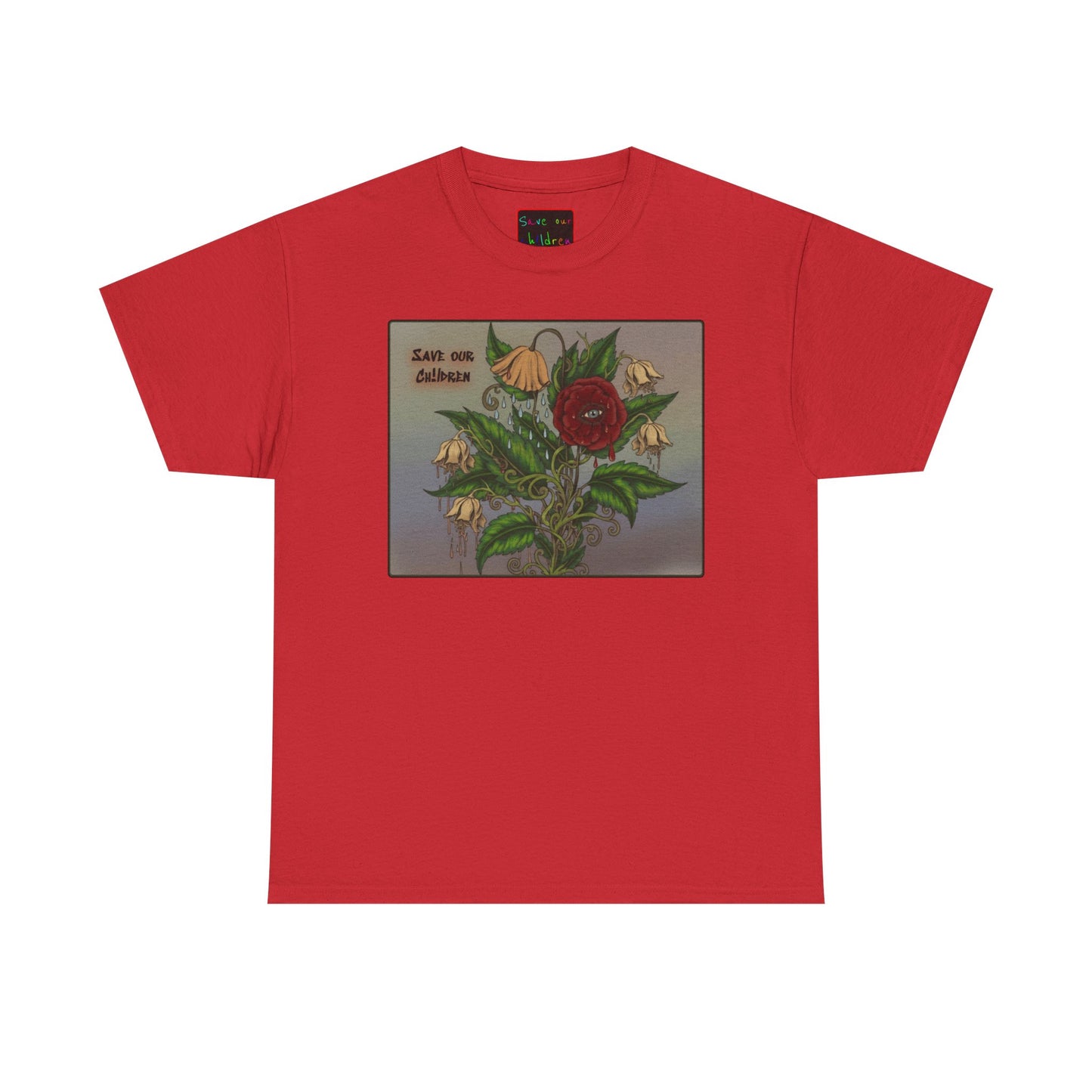 Faithful Flowers IV SOC Heavy Cotton Tee