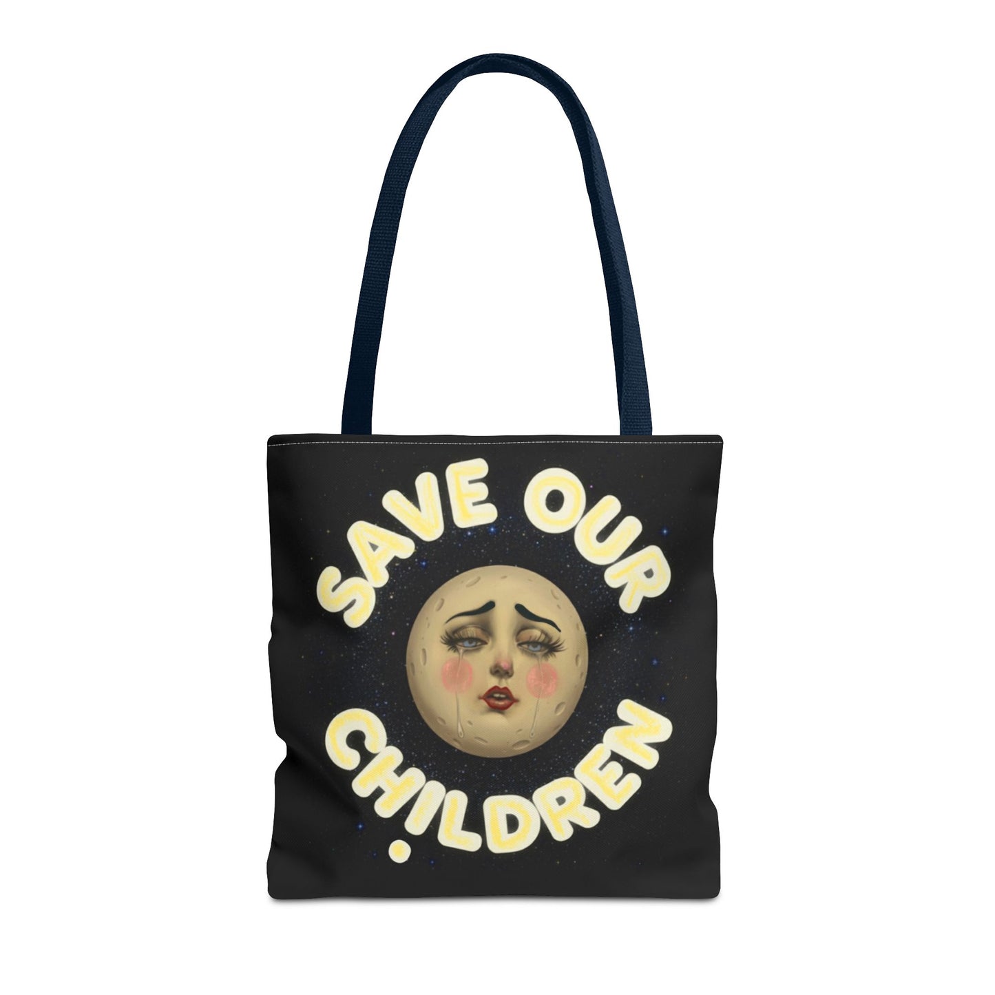Madam Moon Canvas Tote Bag
