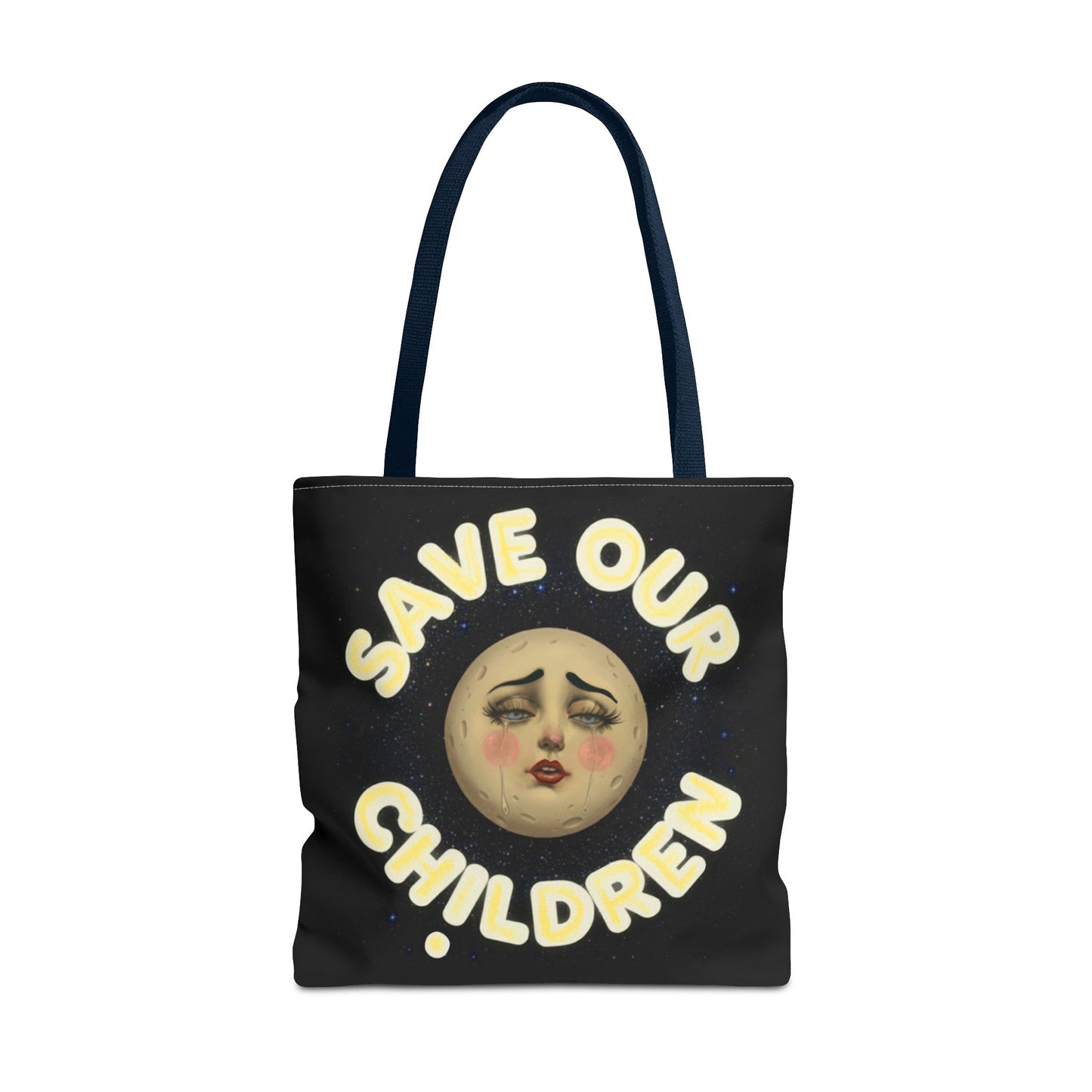 Madam Moon Canvas Tote Bag