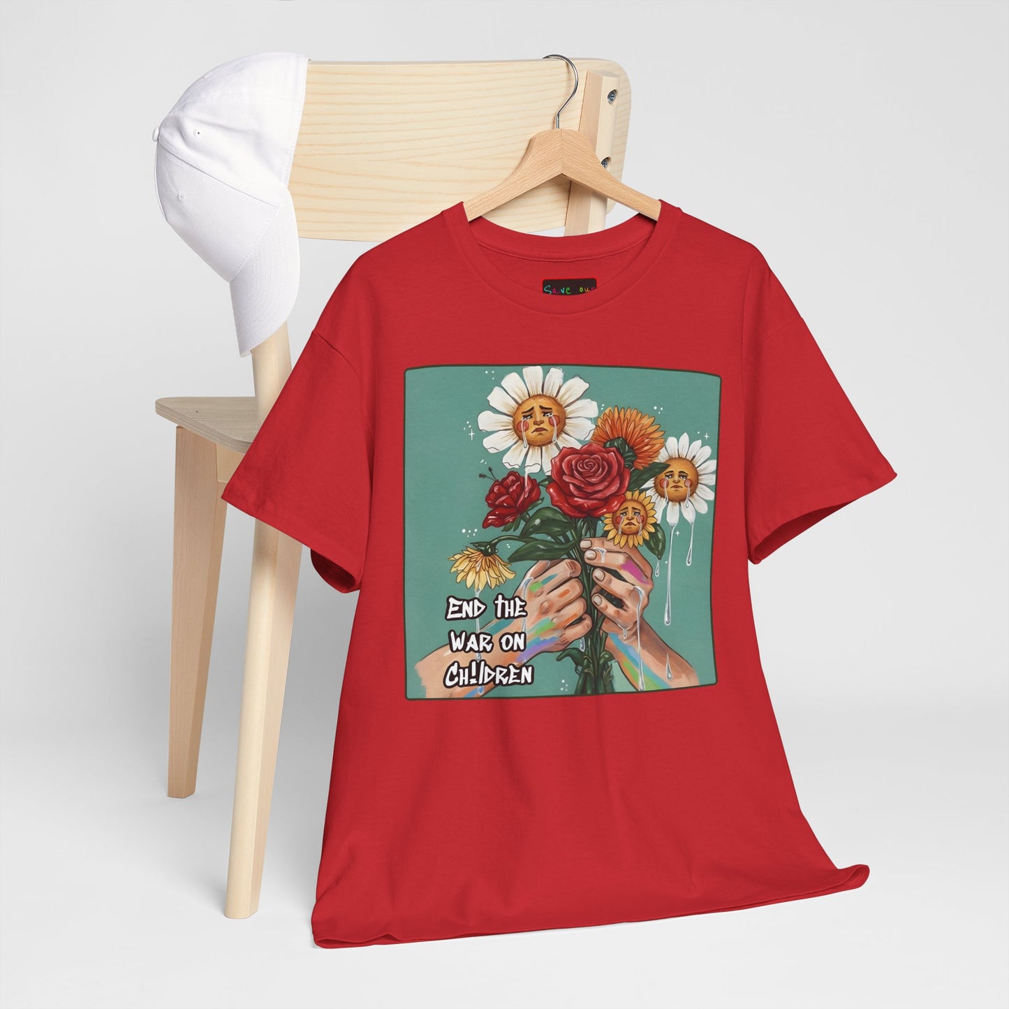 Faithful Flowers SOC Heavy Cotton Tee