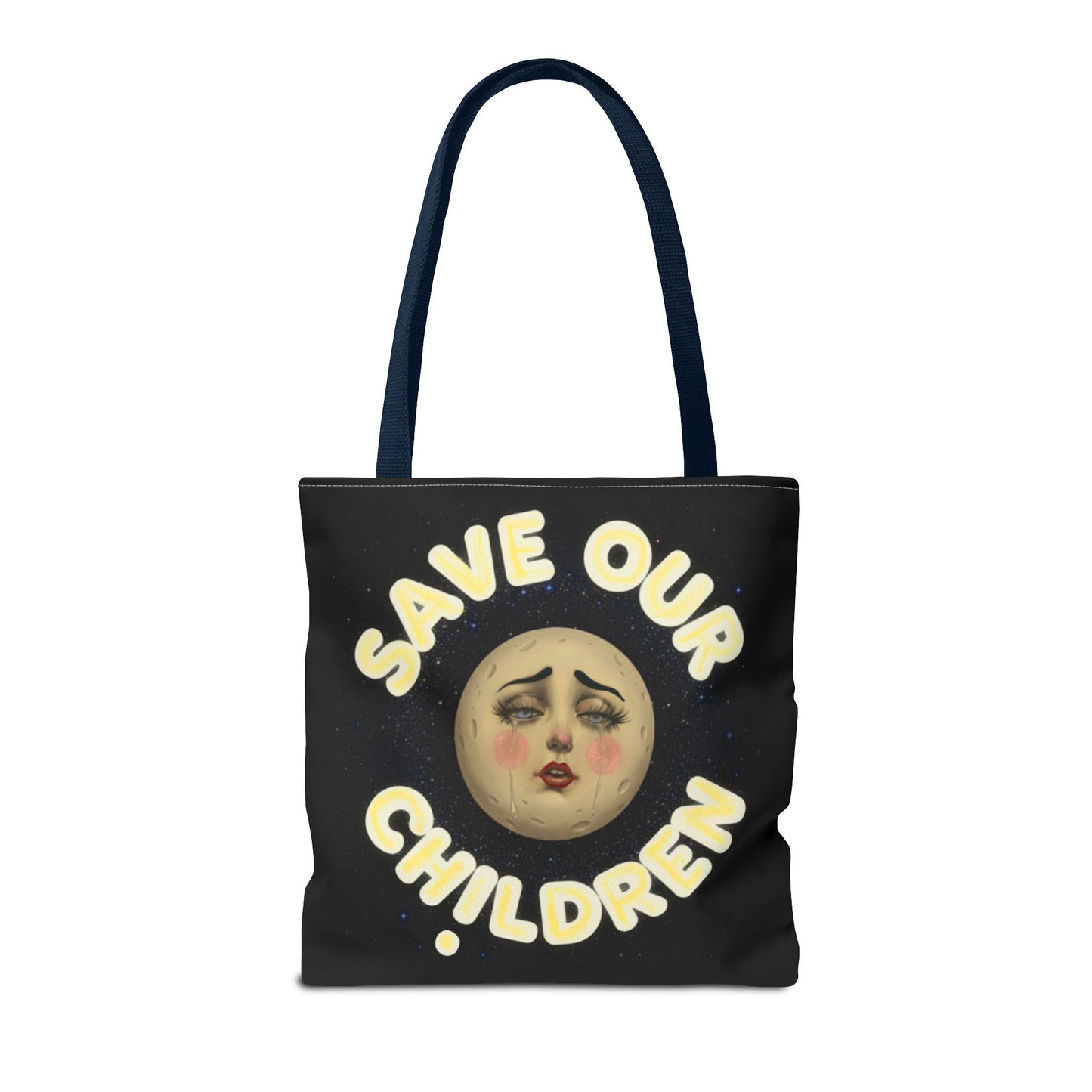 Madam Moon Canvas Tote Bag