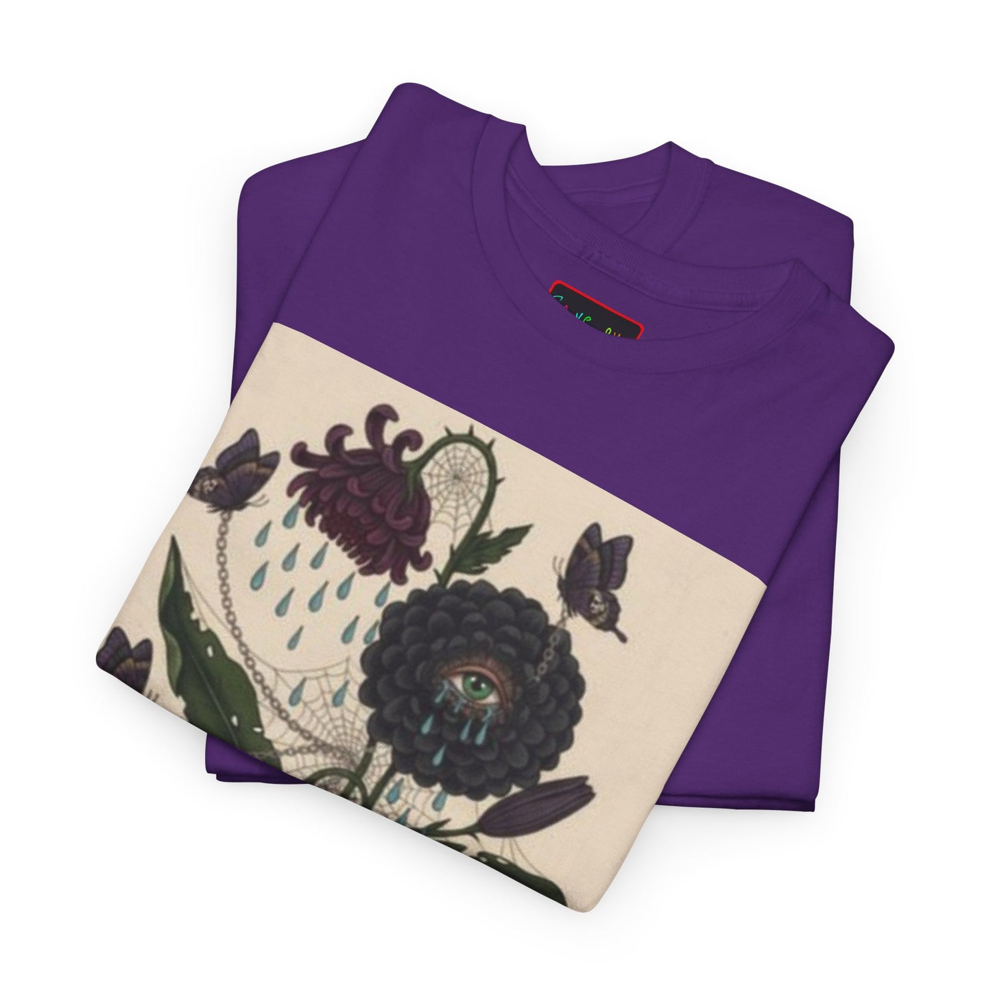 Faithful Flowers III SOC Heavy Cotton Tee