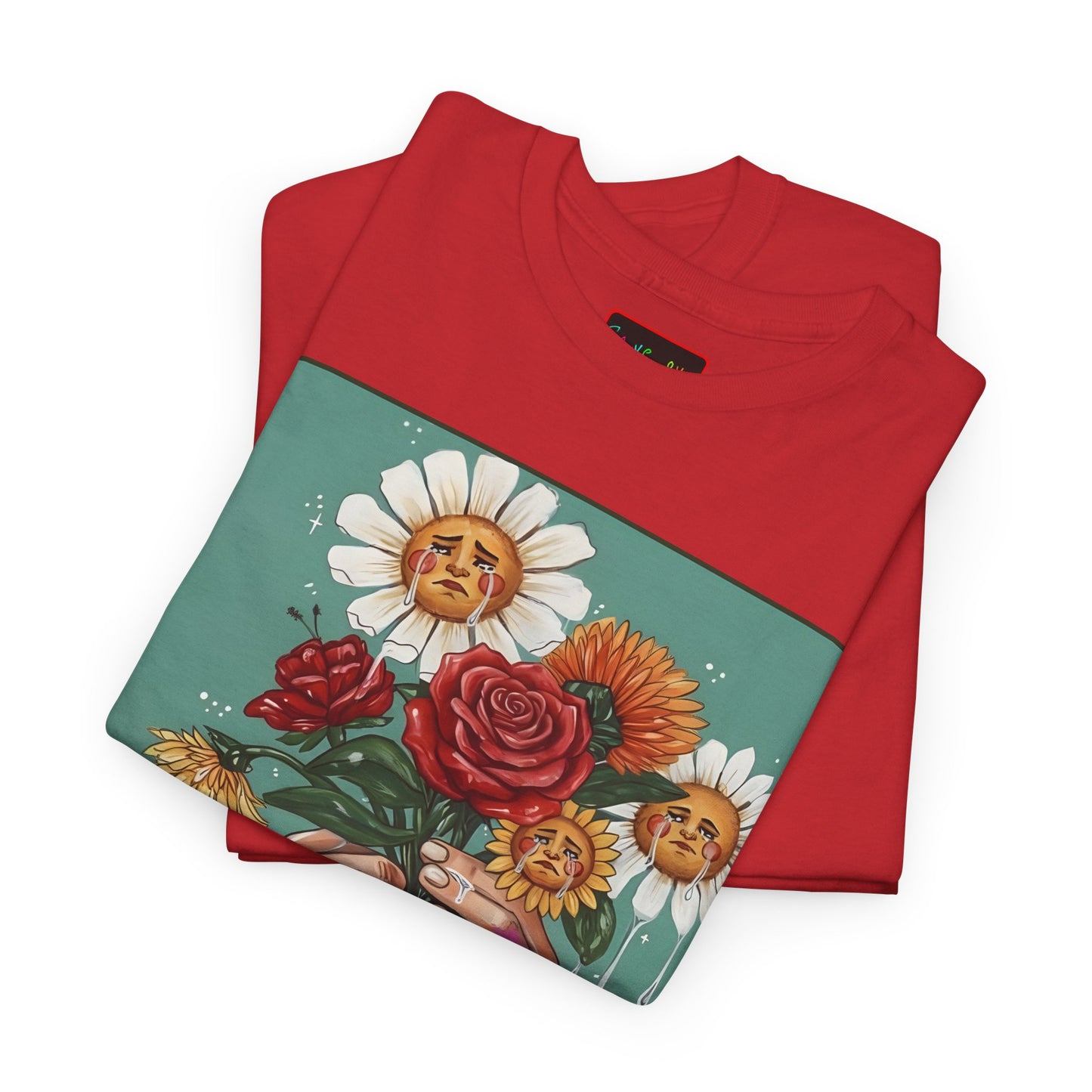 Faithful Flowers SOC Heavy Cotton Tee