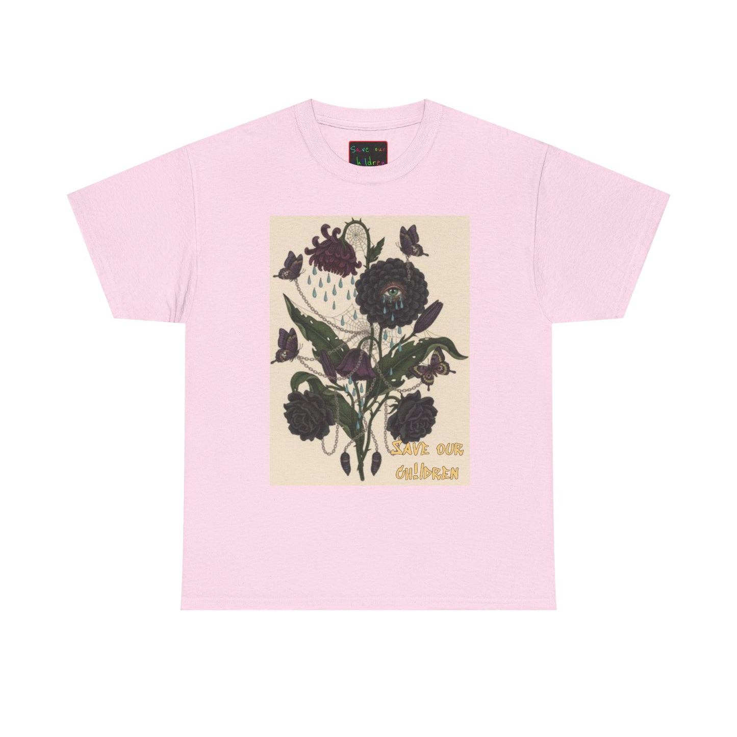 Faithful Flowers III SOC Heavy Cotton Tee