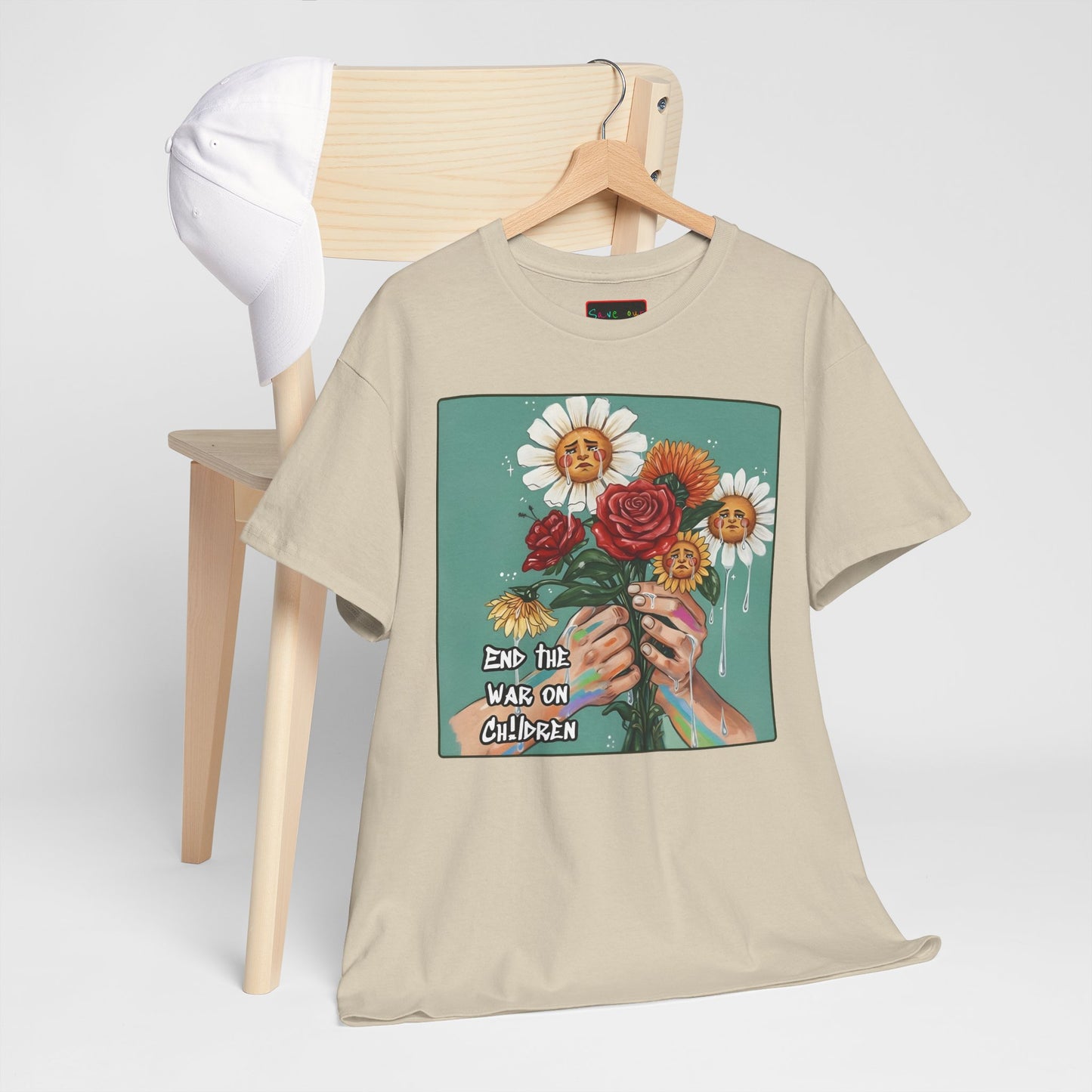 Faithful Flowers SOC Heavy Cotton Tee