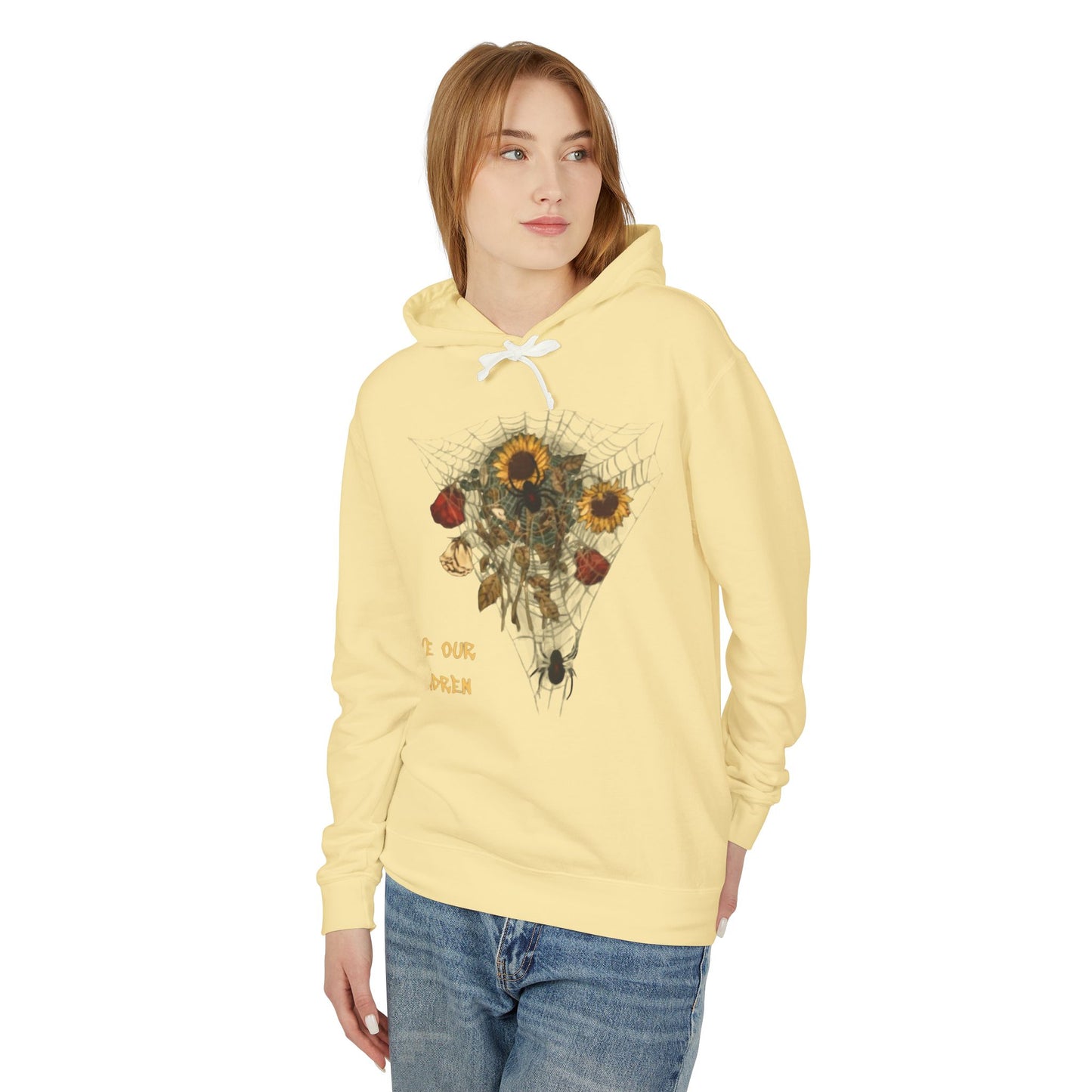 Gossamer Dreams | Lightweight Hooded Sweatshirt (no kangaroo pocket)