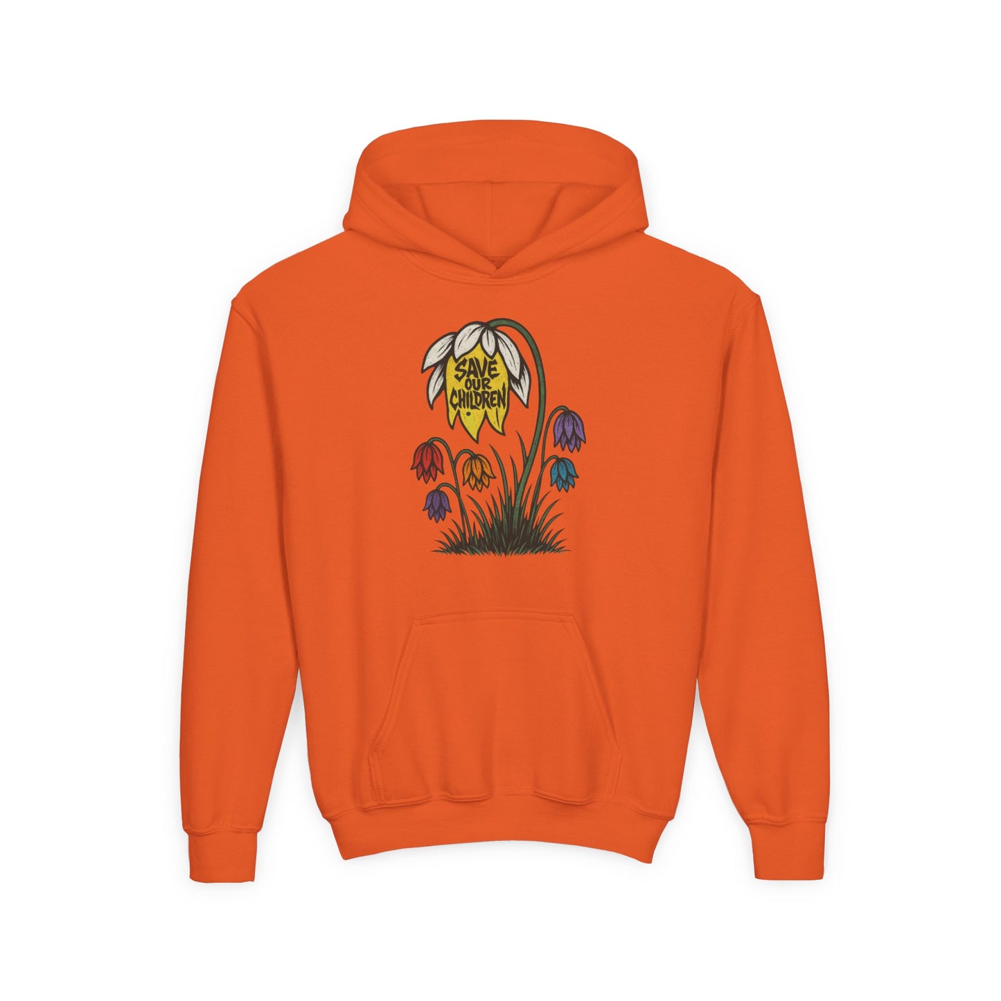 "Save Our Ch!ldren" Eco-Friendly Hoodie for Kids
