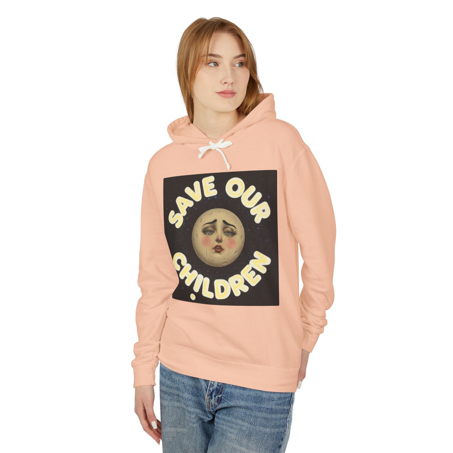 Madam Moon - SOC Lightweight Hooded Sweatshirt (no kangaroo pocket)