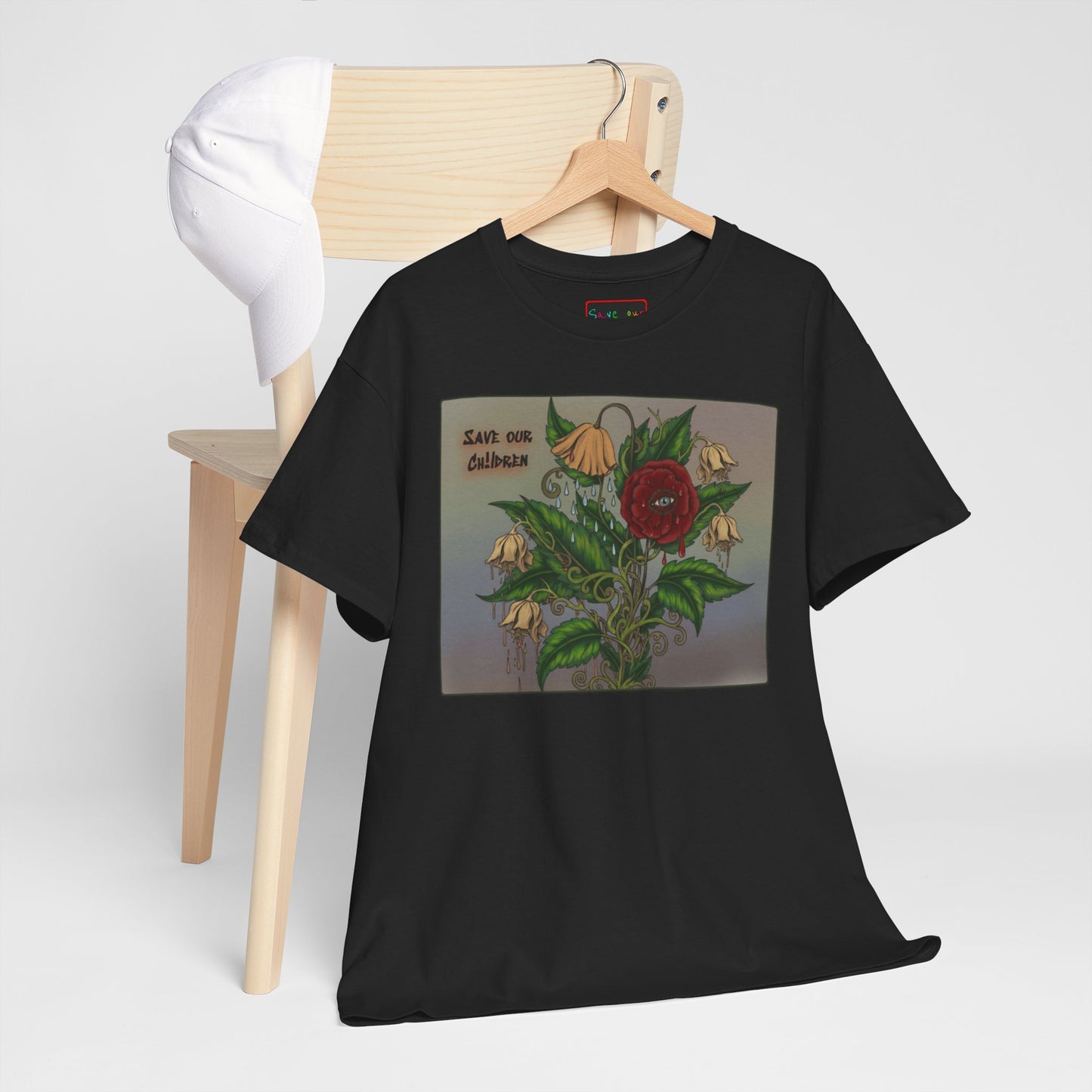 Faithful Flowers IV SOC Heavy Cotton Tee
