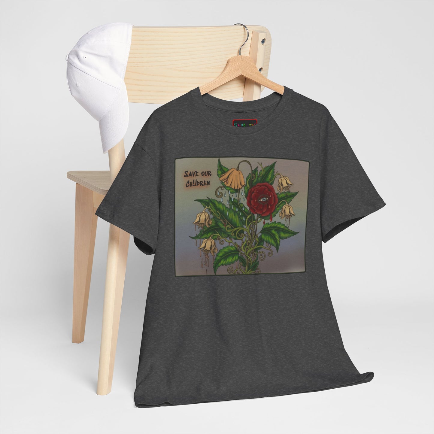 Faithful Flowers IV SOC Heavy Cotton Tee