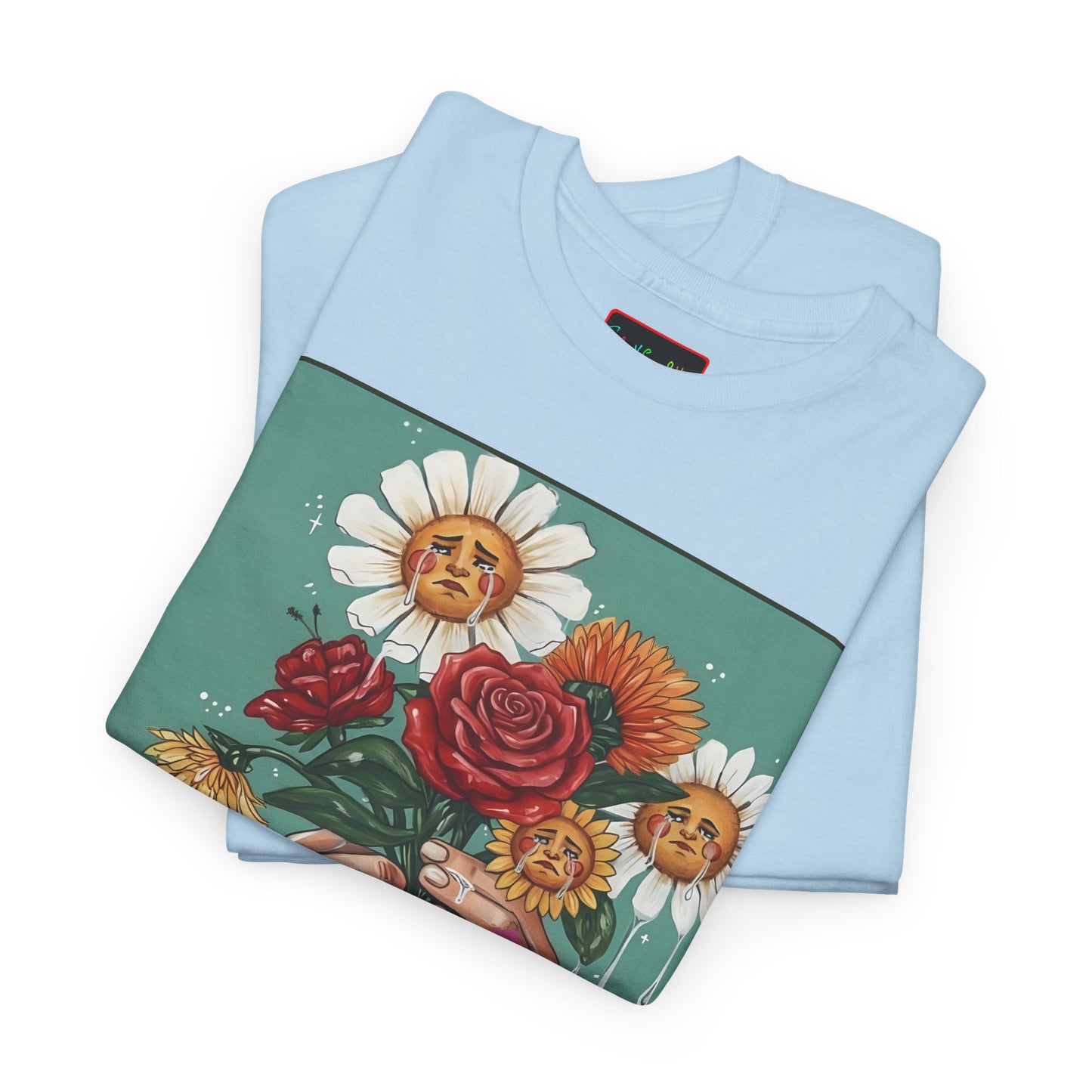 Faithful Flowers SOC Heavy Cotton Tee