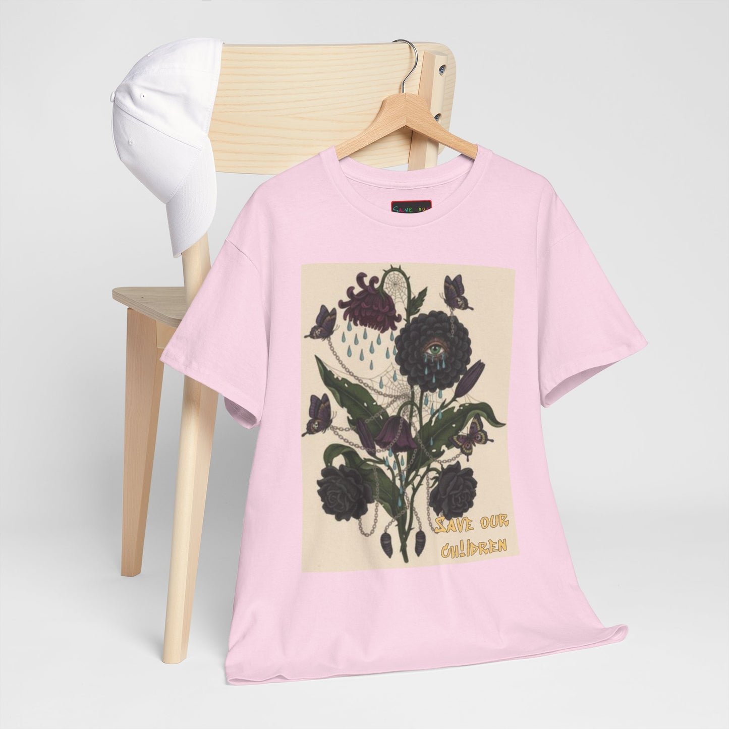 Faithful Flowers III SOC Heavy Cotton Tee