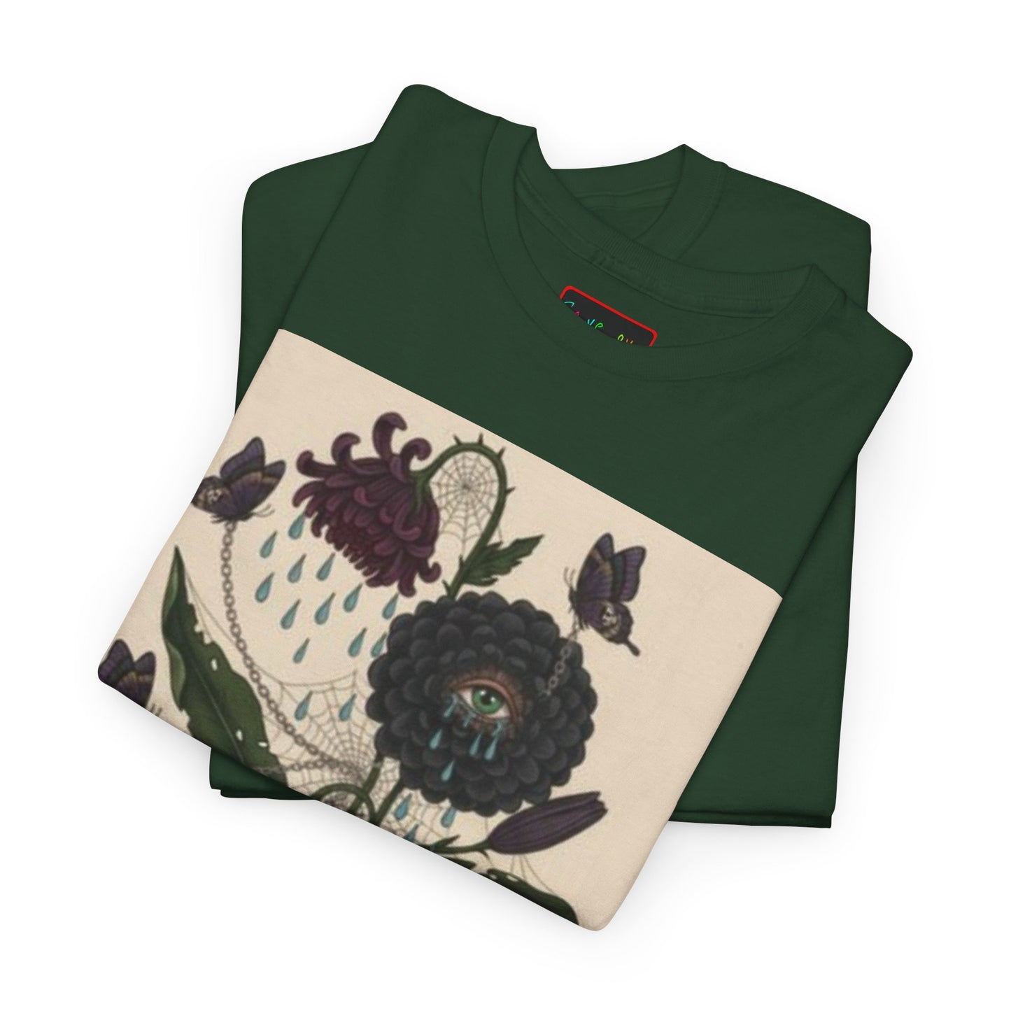 Faithful Flowers III SOC Heavy Cotton Tee