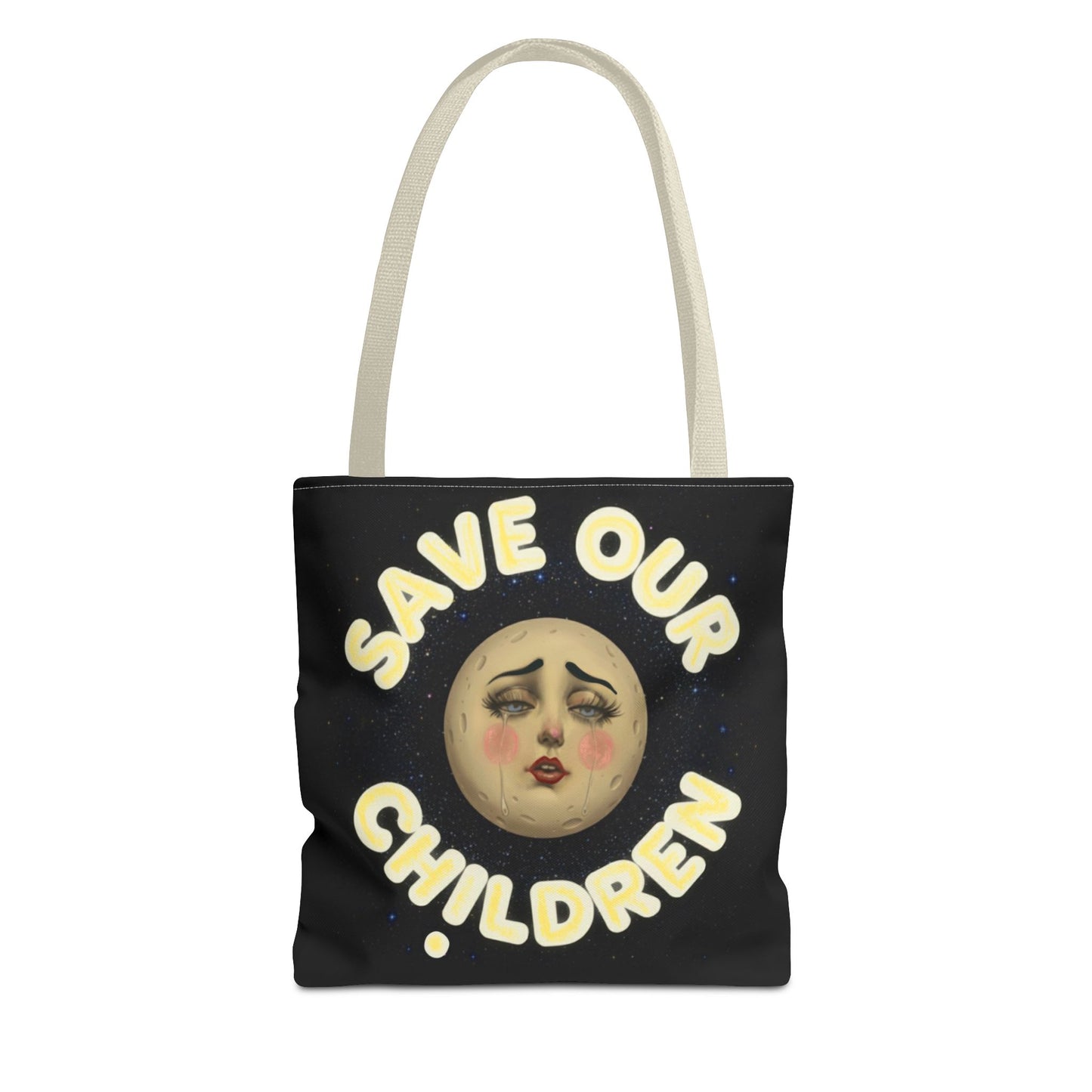 Madam Moon Canvas Tote Bag