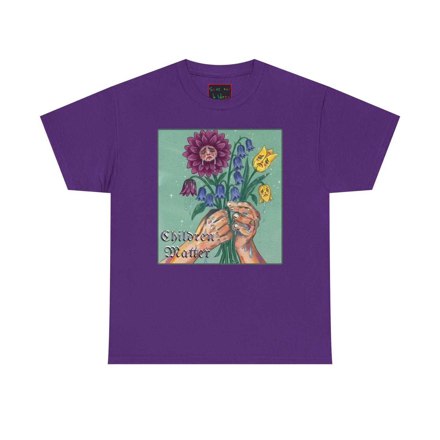 Faithful Flowers V SOC Heavy Cotton Tee