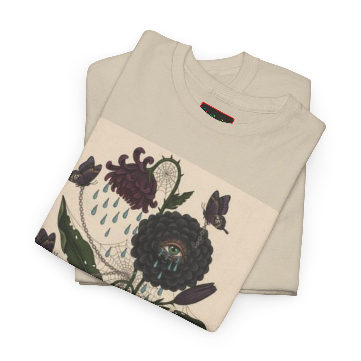 Faithful Flowers III SOC Heavy Cotton Tee