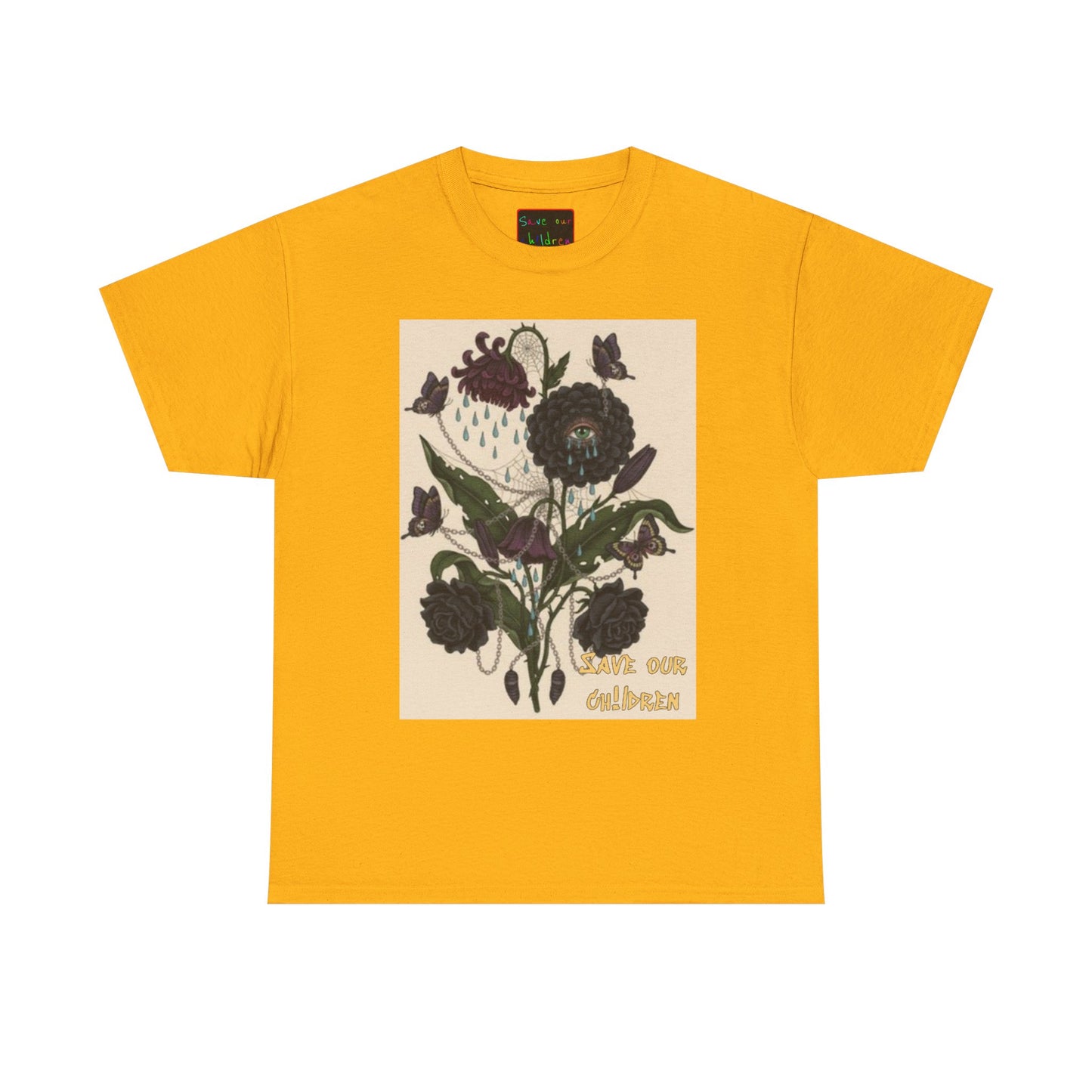 Faithful Flowers III SOC Heavy Cotton Tee