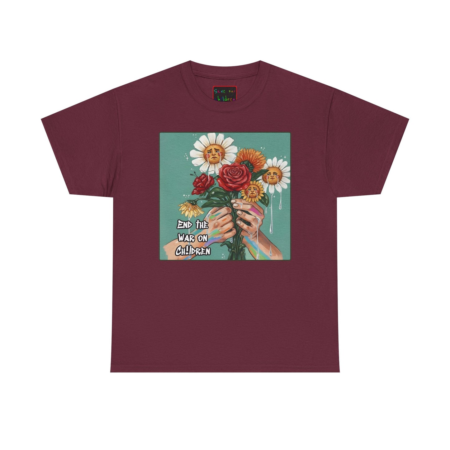 Faithful Flowers SOC Heavy Cotton Tee