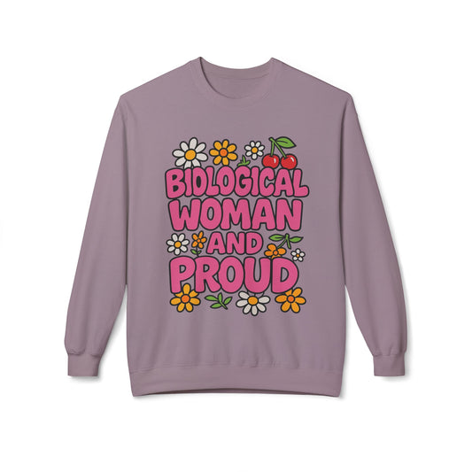 Proud Biological Woman Sweatshirt