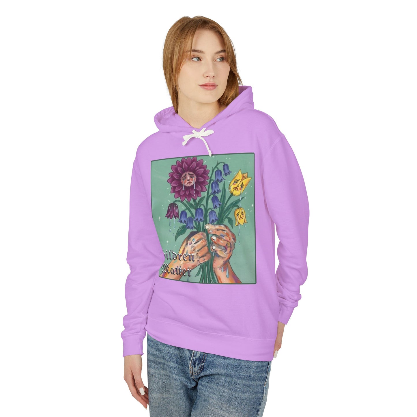 THE Bouquet - SOC Lightweight Hooded Sweatshirt (no kangaroo pocket)