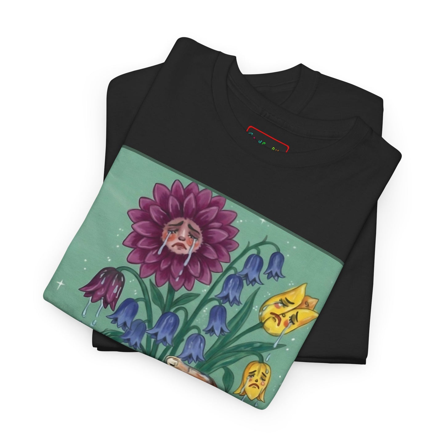 Faithful Flowers V SOC Heavy Cotton Tee