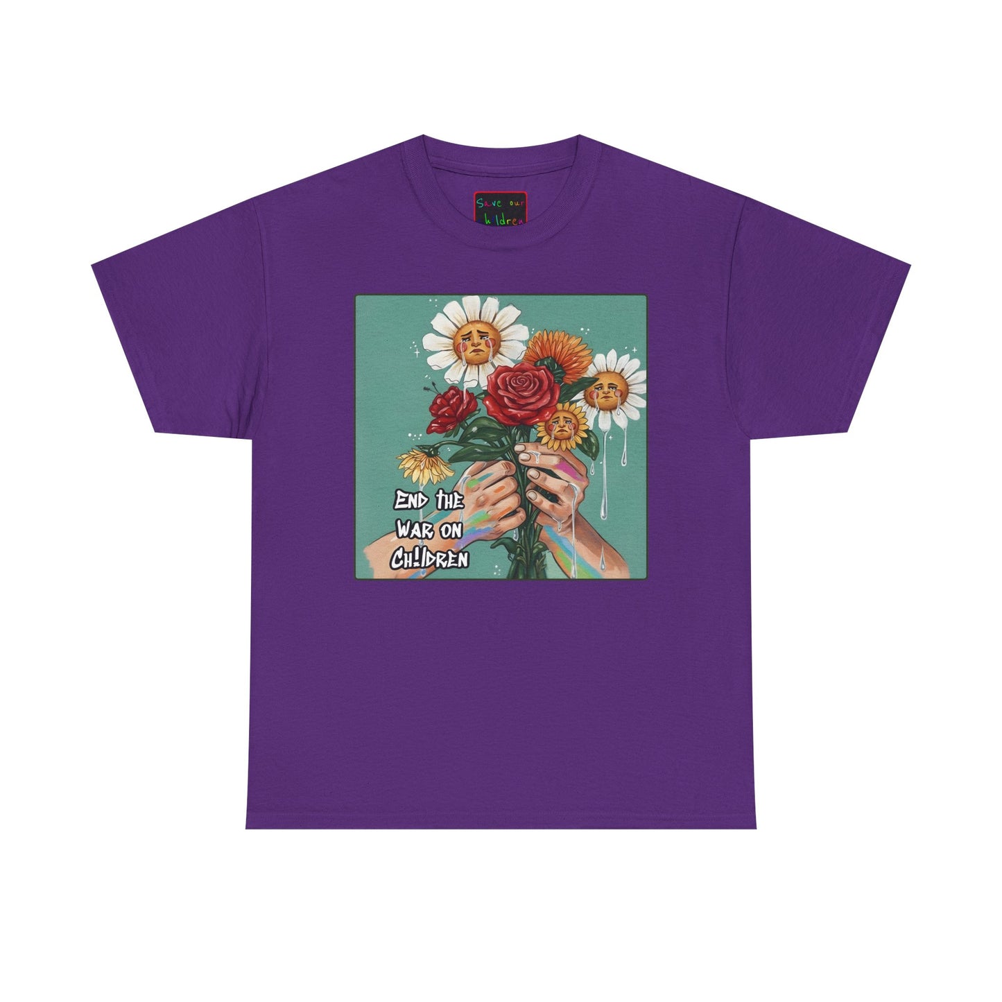 Faithful Flowers SOC Heavy Cotton Tee
