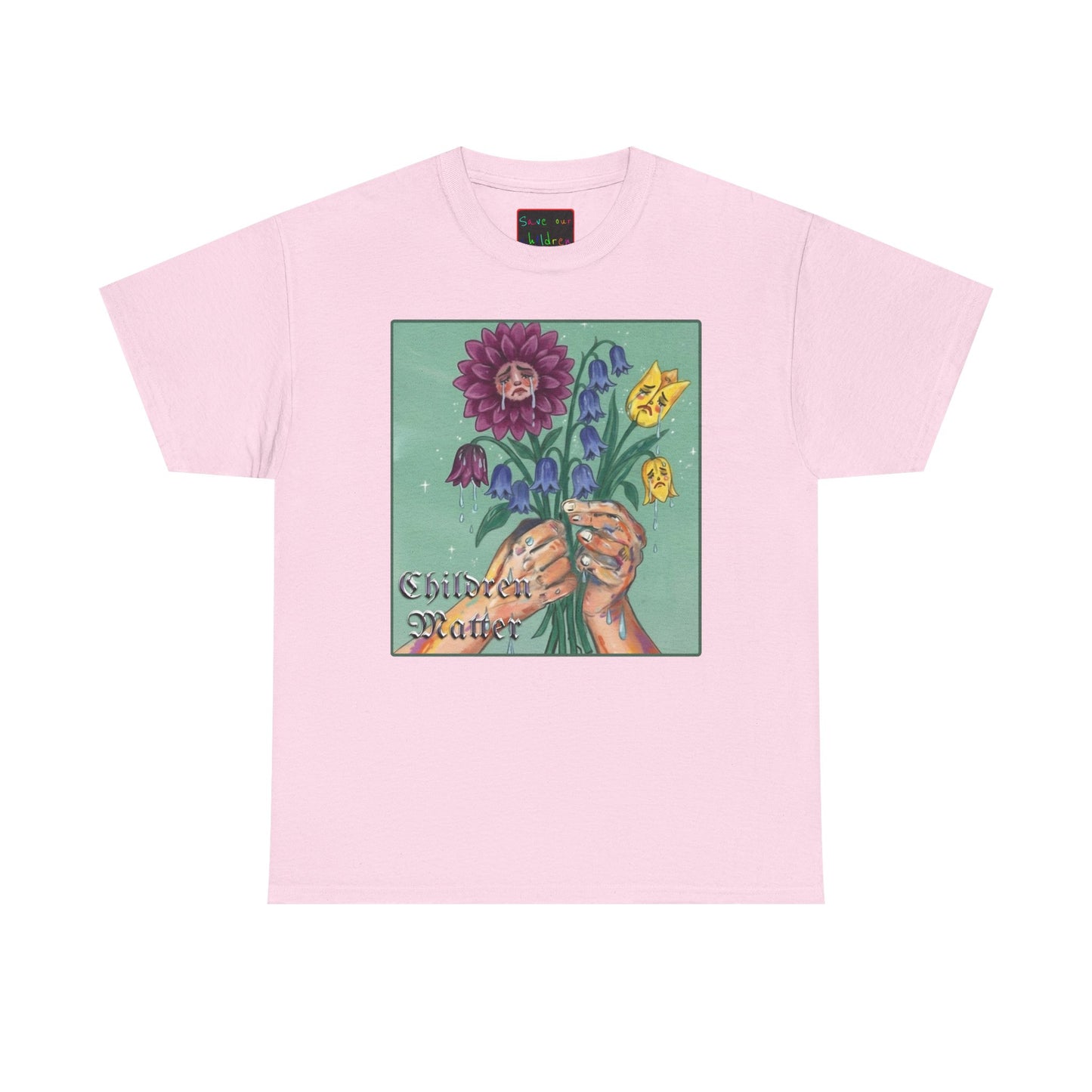 Faithful Flowers V SOC Heavy Cotton Tee