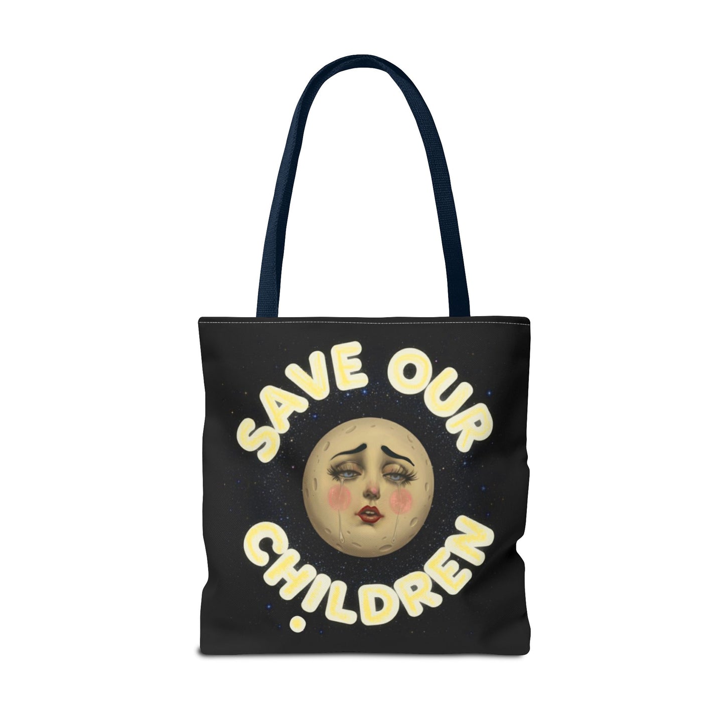 Madam Moon Canvas Tote Bag