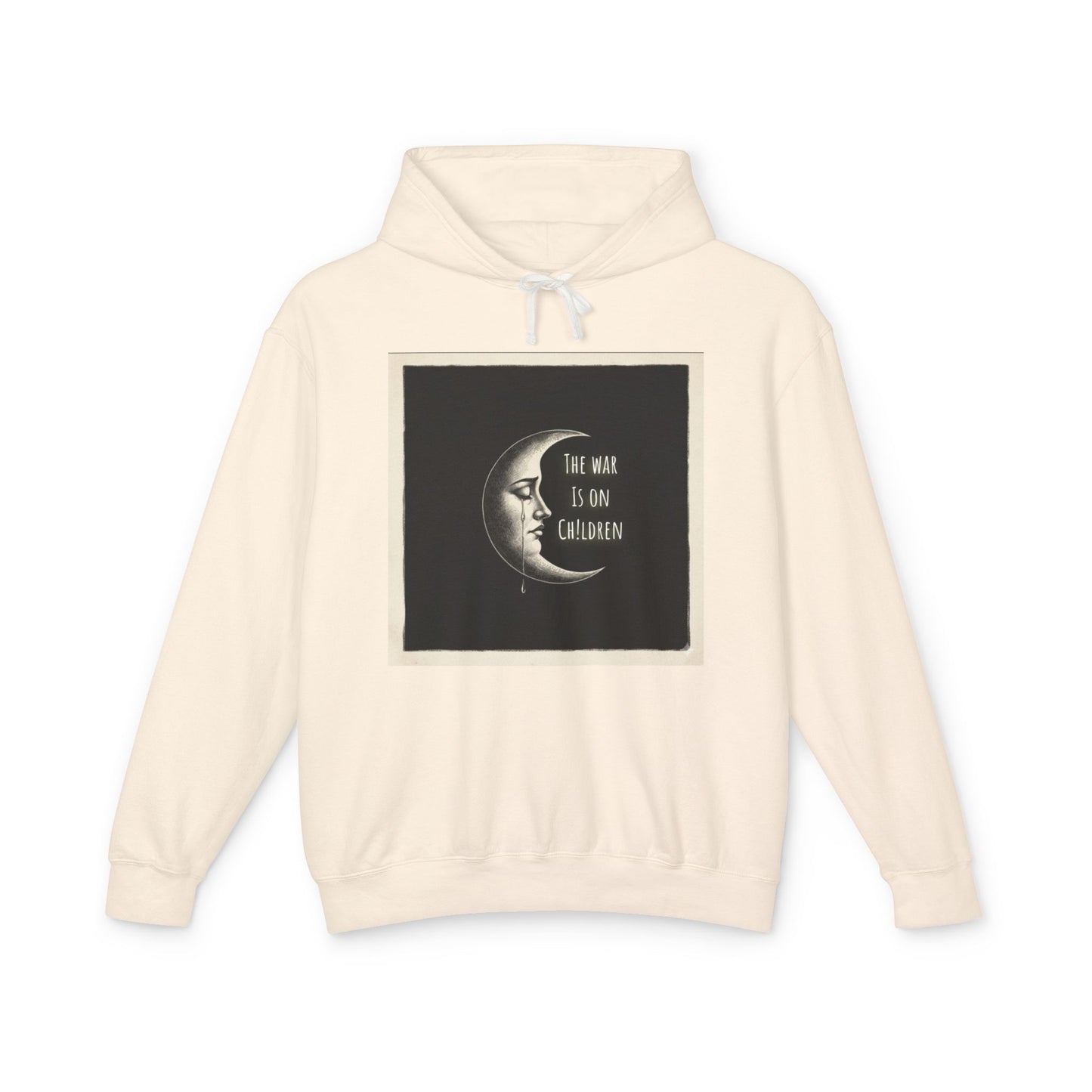 Waxing Moon - SOC Lightweight Hooded Sweatshirt (no kangaroo pocket)