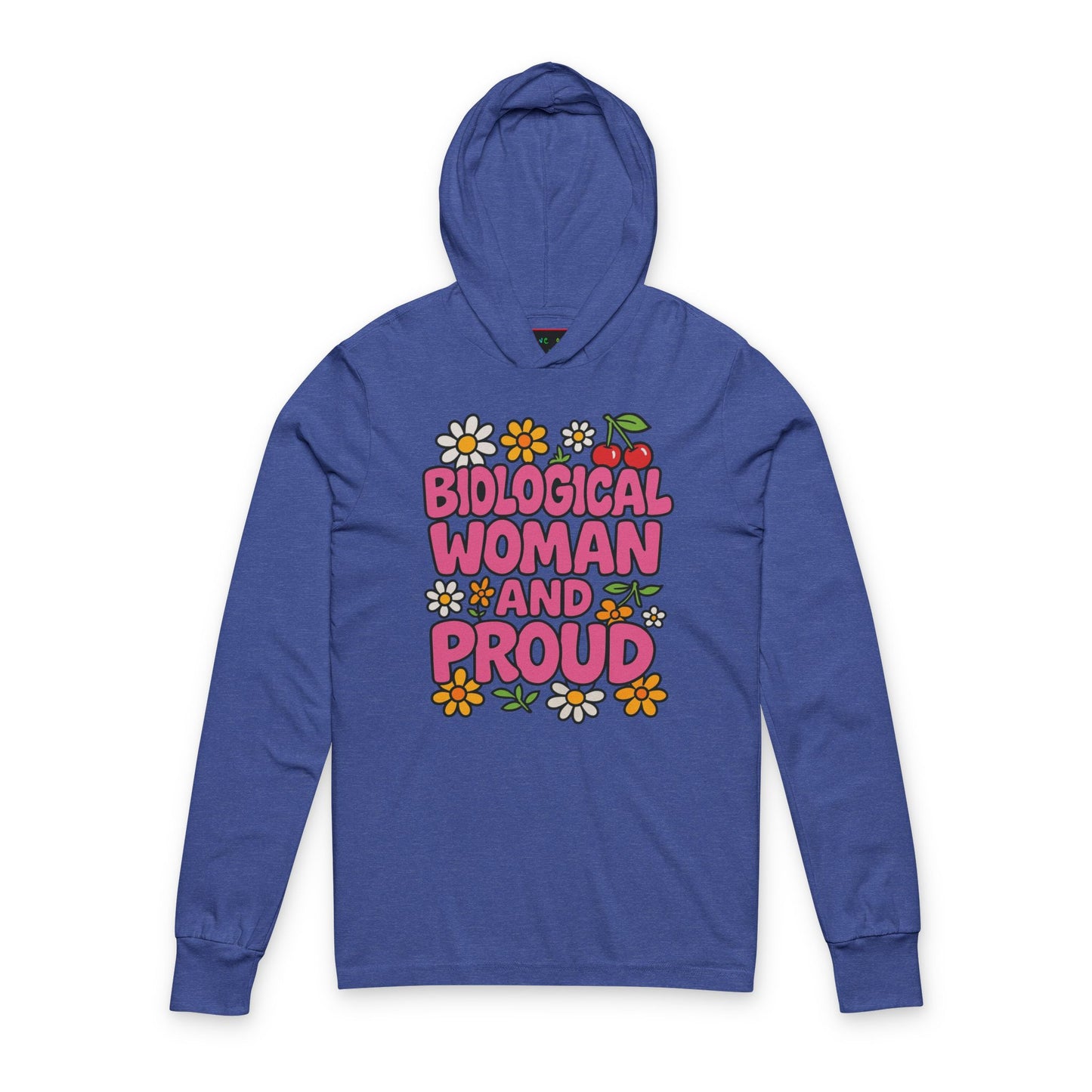 Bio-Woman Pride Hoodie; 100% Cotton Hoodie-Tee